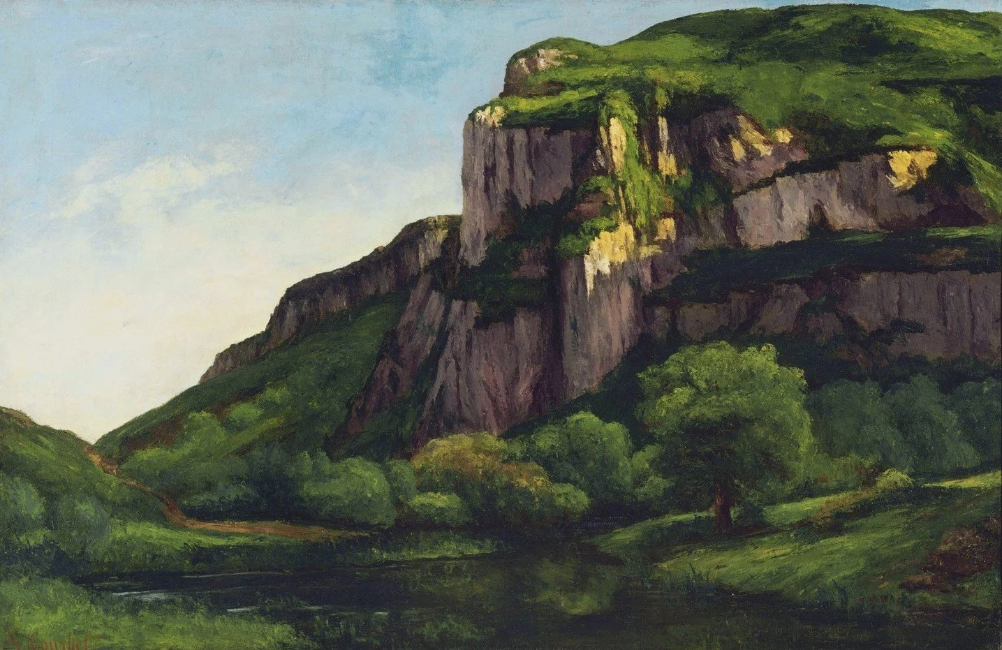 Rocks at Mouthier - 1855