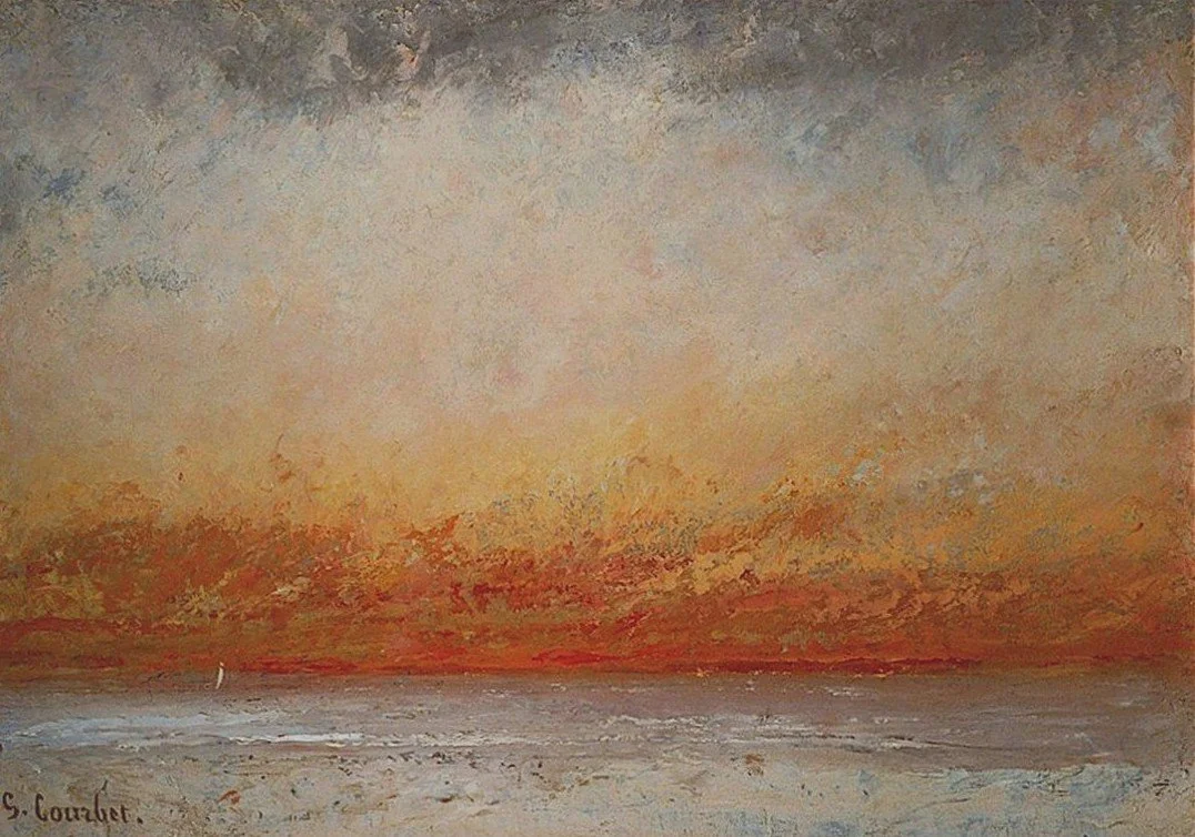 Soleil couchant, marine - 1865-69