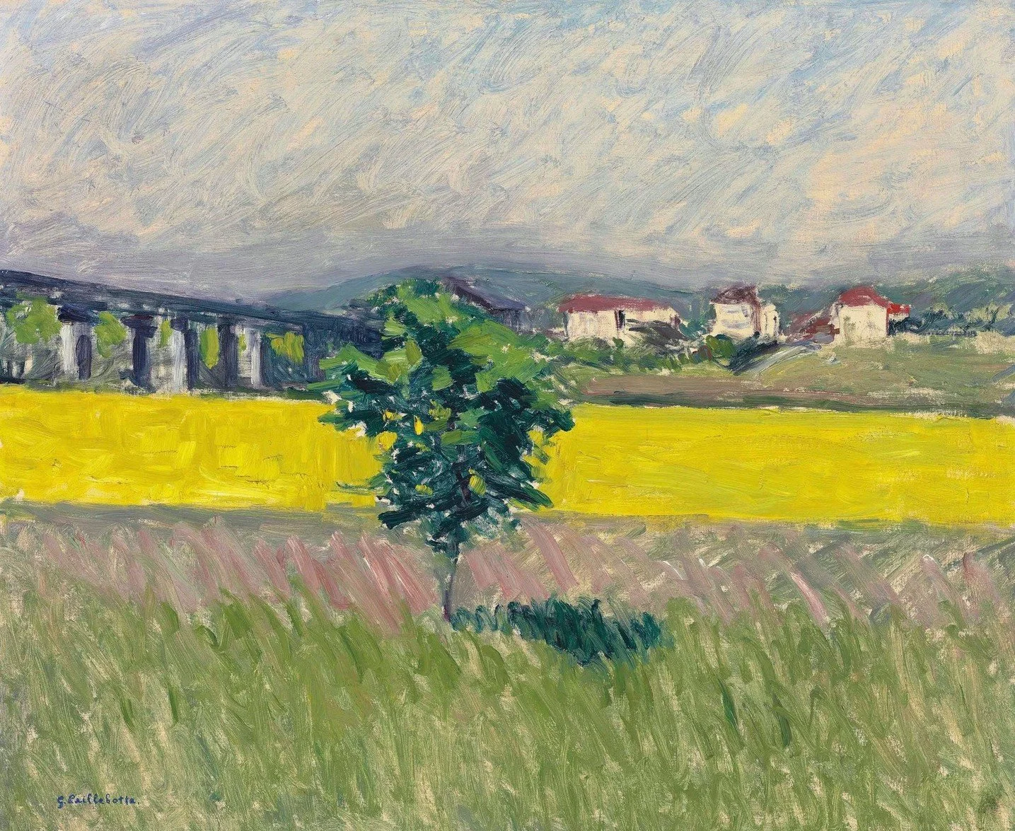 meadow at Argenteuil - 1882-86
