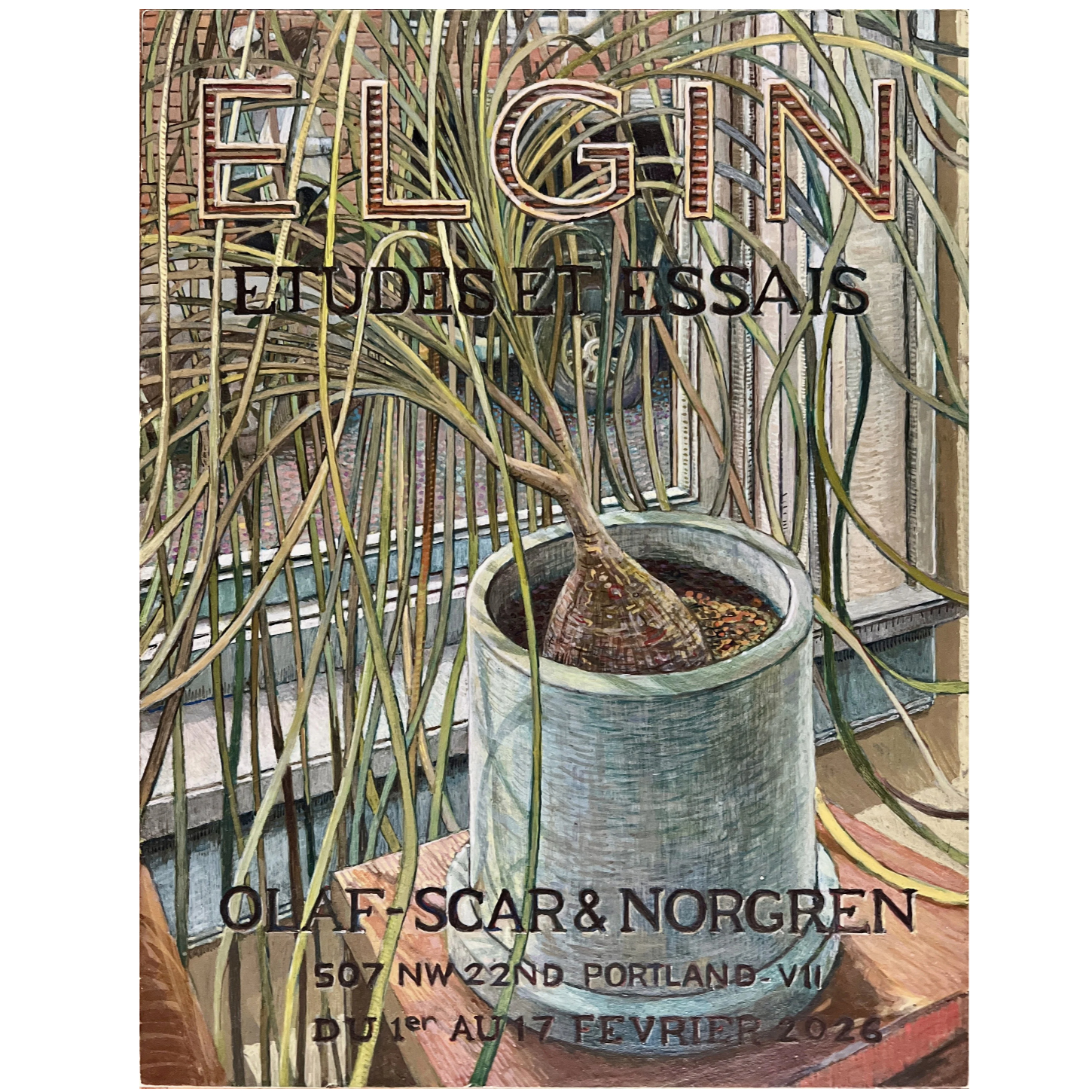 Etudes Et Essais #1,
Egg Tempera, 2026