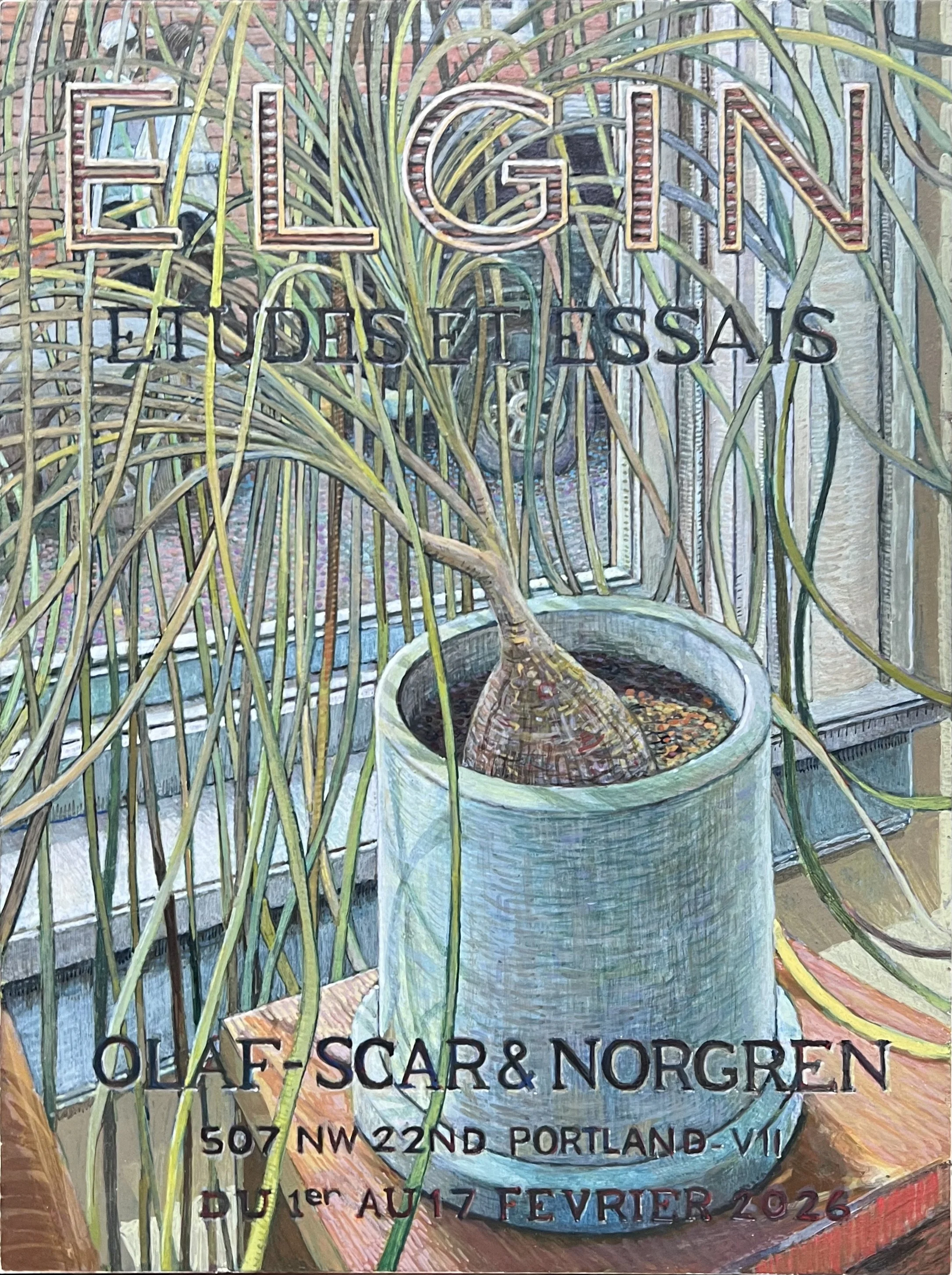 Etudes Et Essais #1
Egg Tempera, 2026