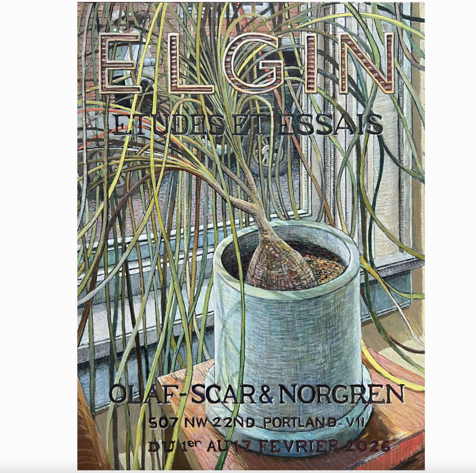 Etudes Et Essais #1,
Egg Tempera, 2026