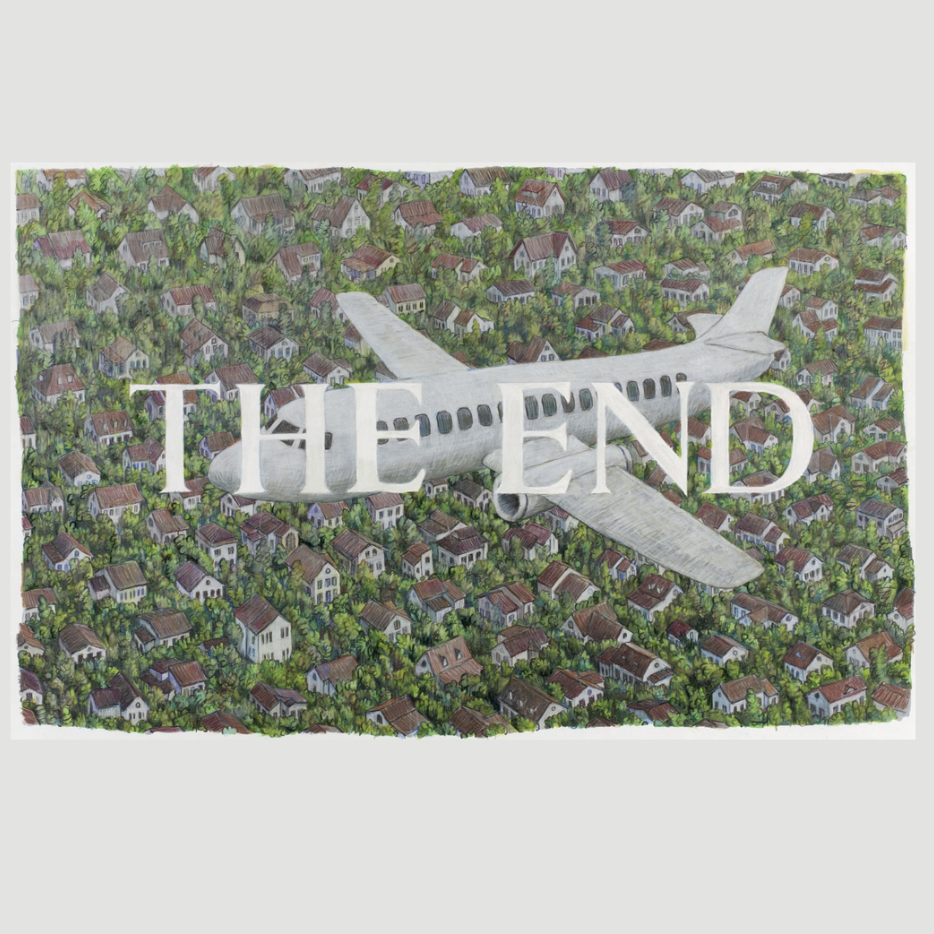 Terminal Destination, 
pencil on paper 2015