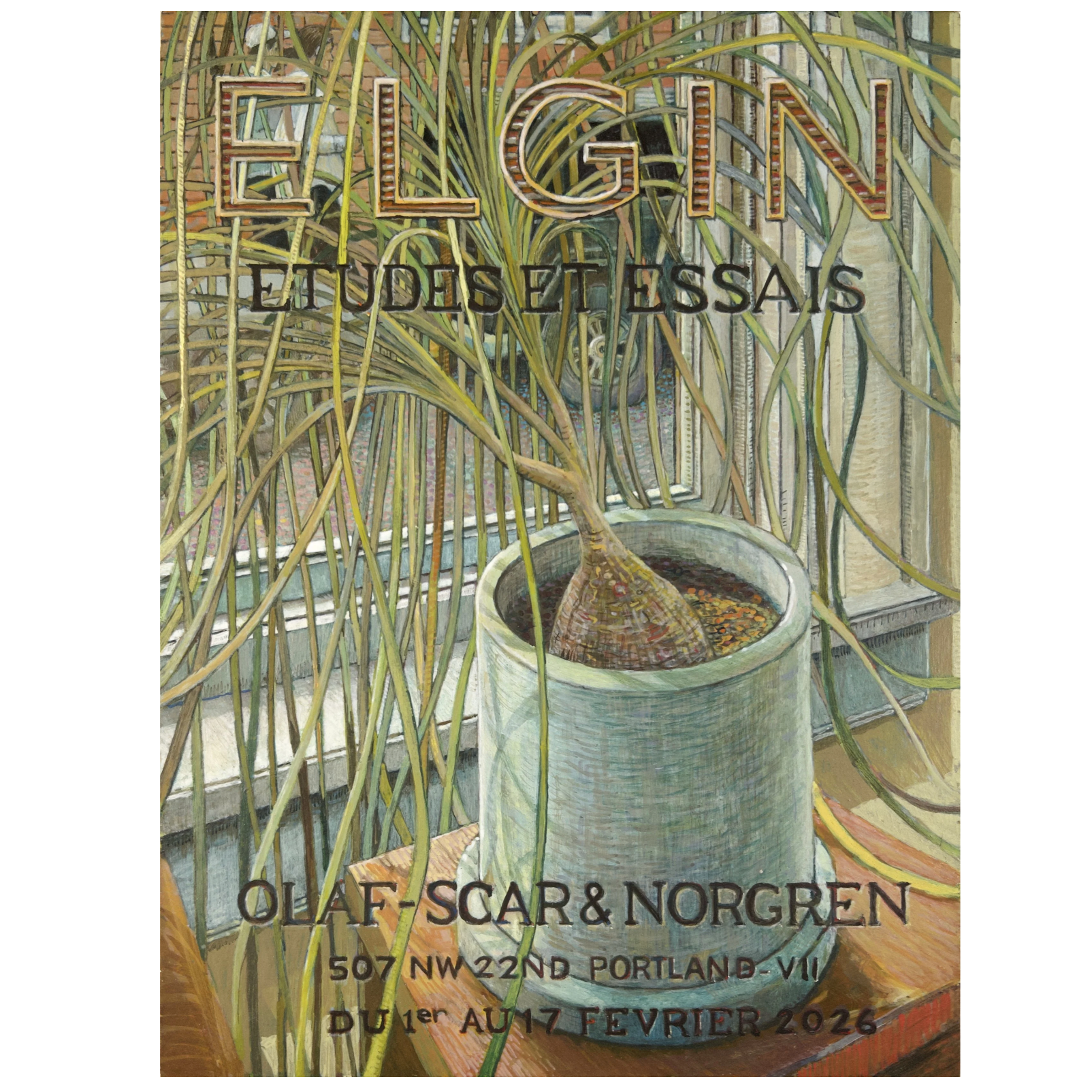 Etudes Et Essais #1,
Egg Tempera, 2026