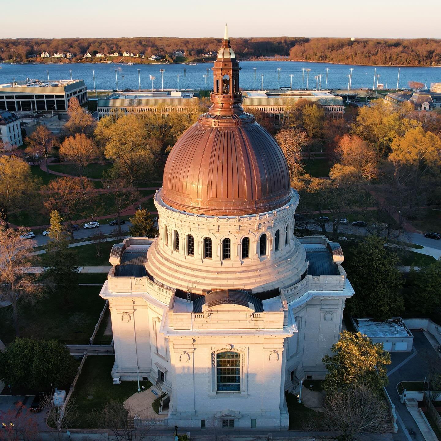 Annapolis, Maryland. Under this church is the ornate crypt of Jon Paul Jones. Its grandeur is undeniable. A true American Hero. 

&ldquo;I have not yet begun to fight!&rdquo; replied Jones to British demands to surrender in The Battle of Flamborough.