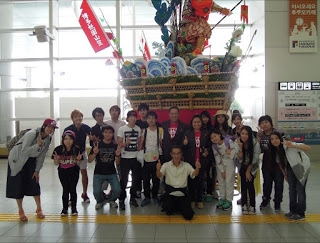  GT Students arrive at Fukuoka airport