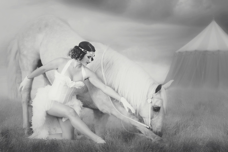 Haley circus bw.jpg