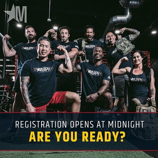 #CHALLENGEACCEPTED 🇺🇸🇺🇸 We are Always Ready!  Excited to host the @murphchallenge again this year at our facility @optimumtrainingandperformance!  Let&rsquo;s get it guys!  #OptimumTaP #Repost @murphchallenge
REGISTRATION OPENS AT MIDNIGHT! 🇺🇸 