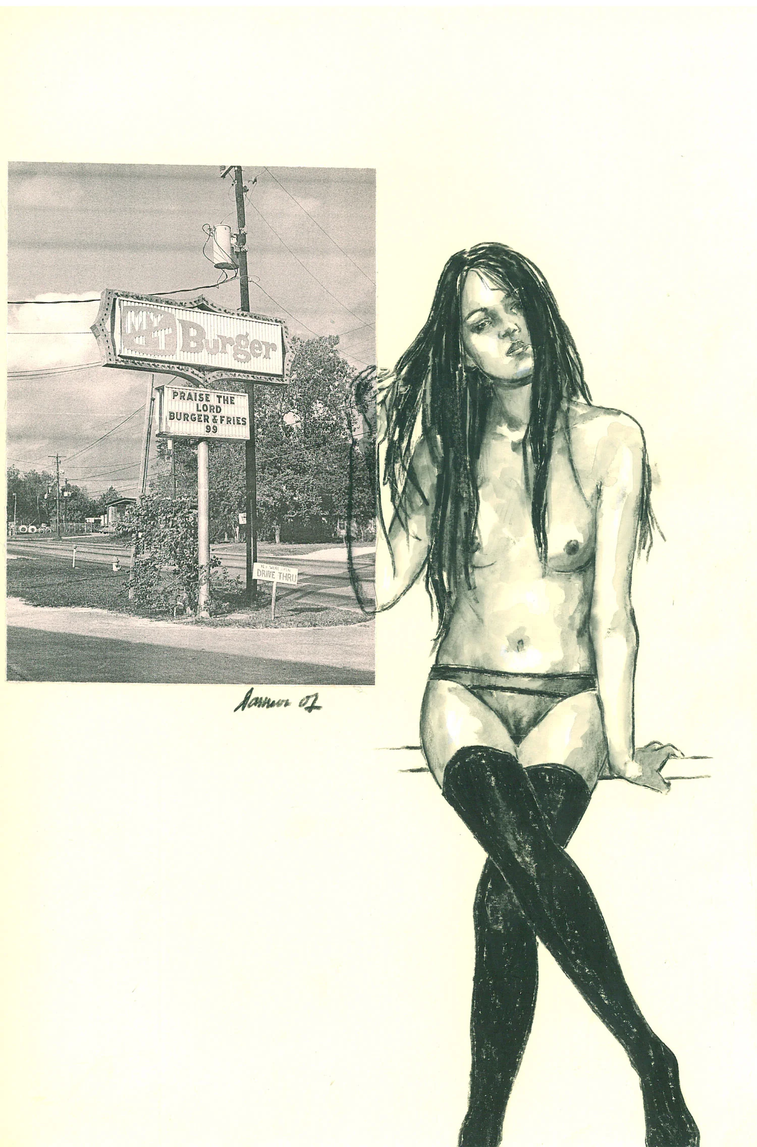 Drawing 7, sold