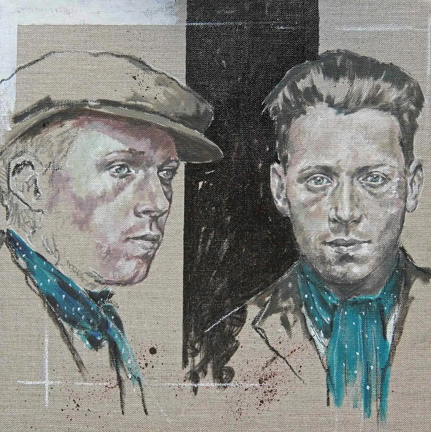 Peaky's paint sketch #2, sold