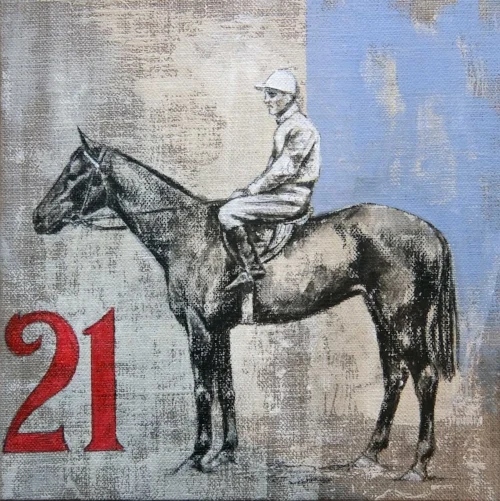 Peaky's paint sketch #4, sold
