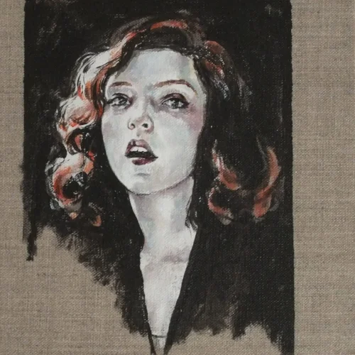 Peaky's paint sketch #11, sold