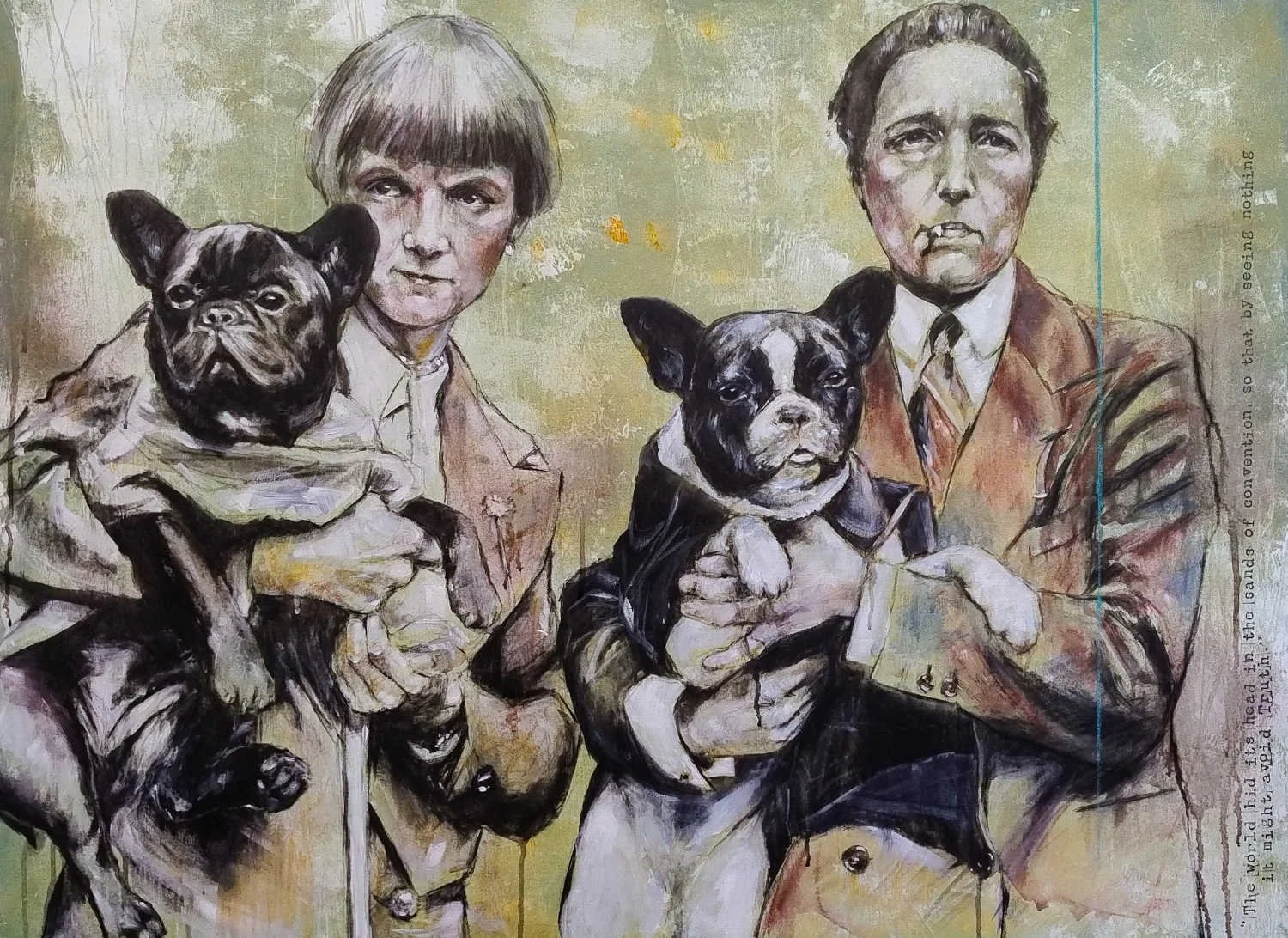 Radclyffe Hall and Lady Troubridge. Truth, £3,850