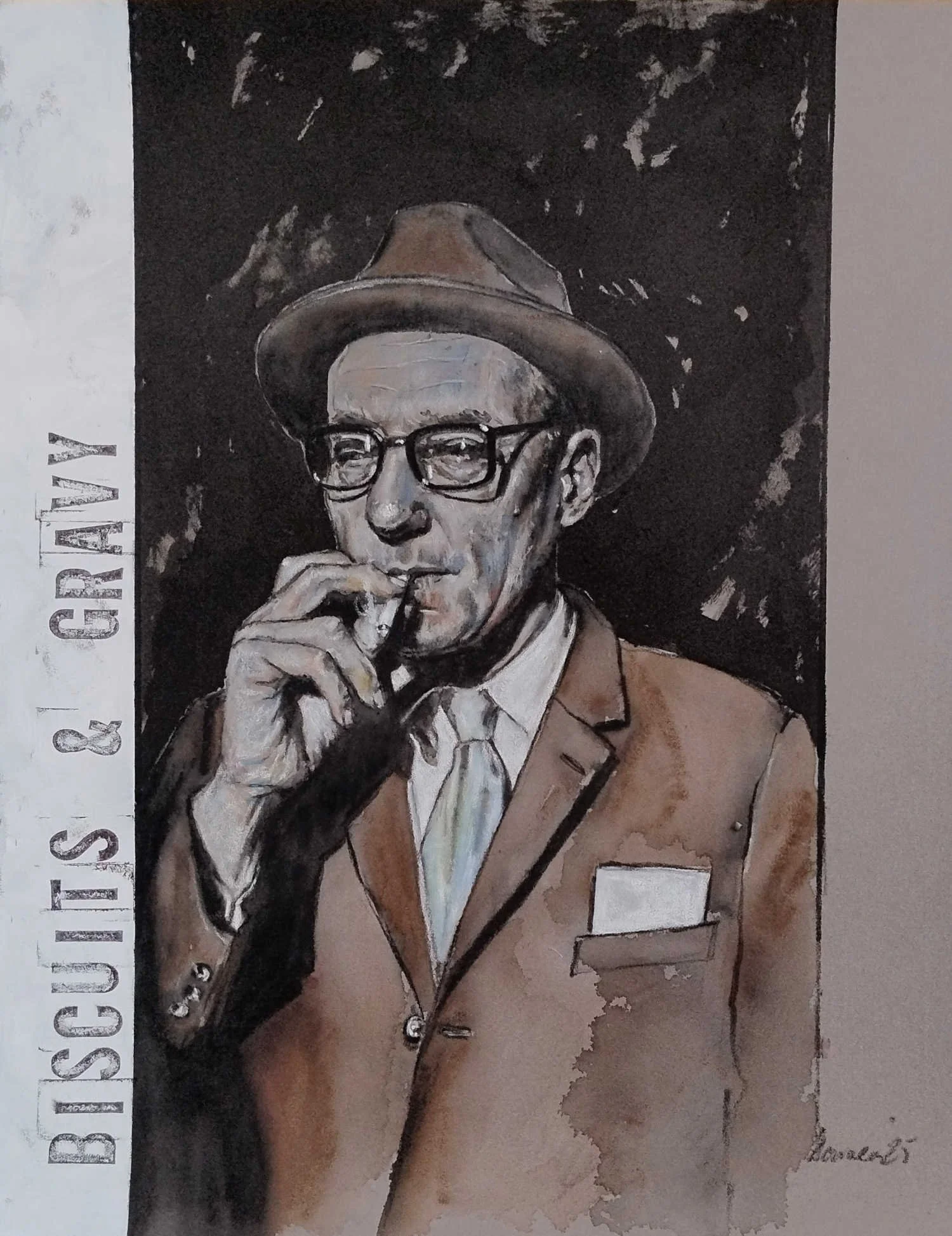 William Burroughs. Biscuits & Gravy, £895 bespoke framed