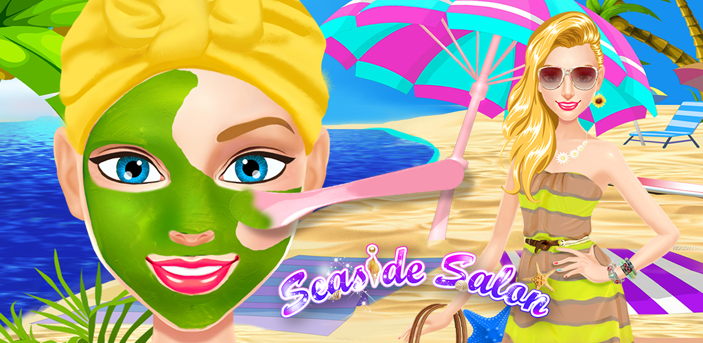 Seaside Fashion - Beach Salon Run down to the ocean and what do you see? Beautiful princess girls basking in the summer sun, each one more beautiful than the last! 