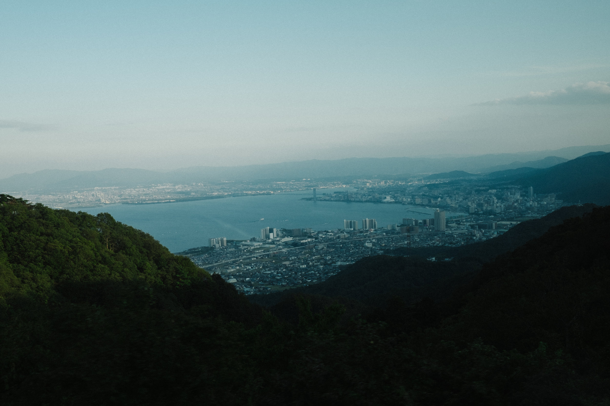 View from Mount Hiei