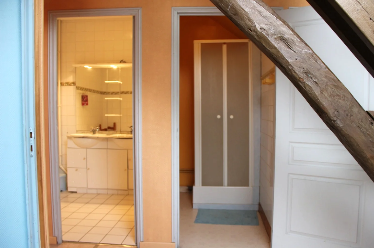 Gîte de groupe douche