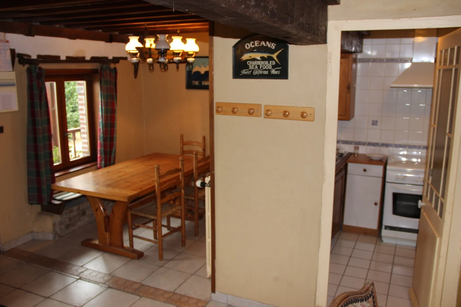 Gîte de 6 à 8 personnes Salle à manger