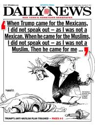 New York city's best-selling daily tabloid -- not Trump fans