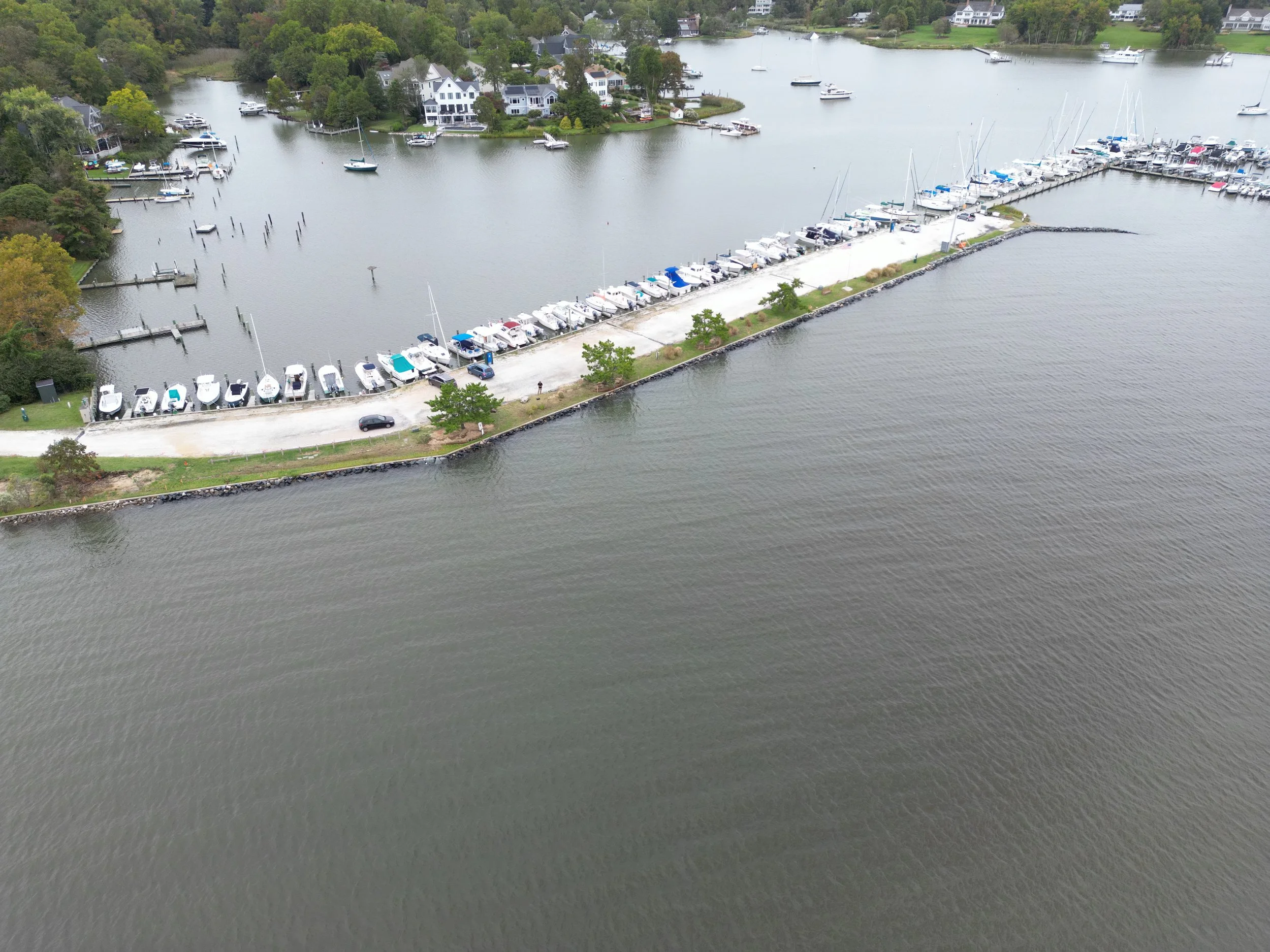 Armored Sea Wall Before Construction