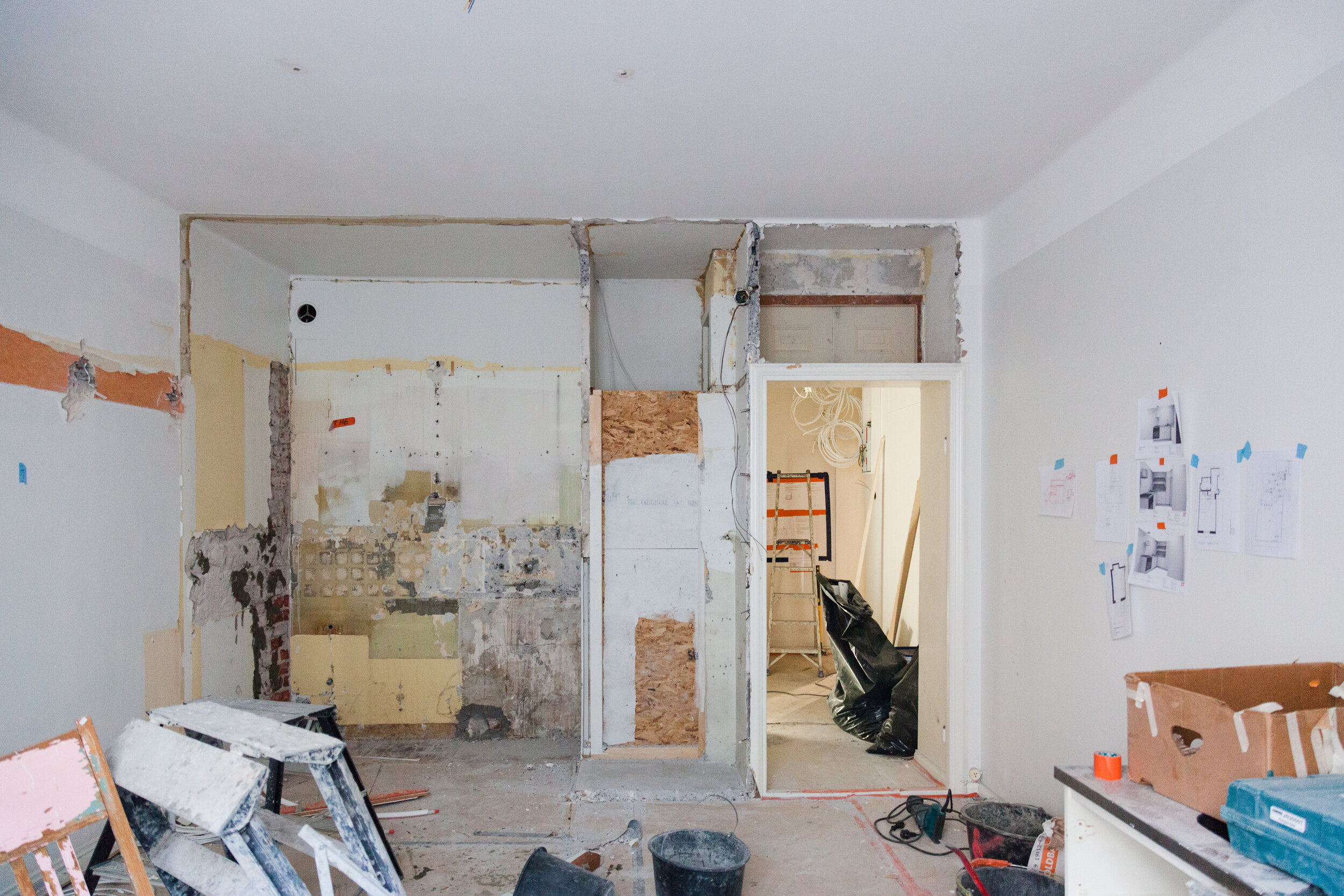  Remontin aikana /  During the renovation   © Laura Elo 