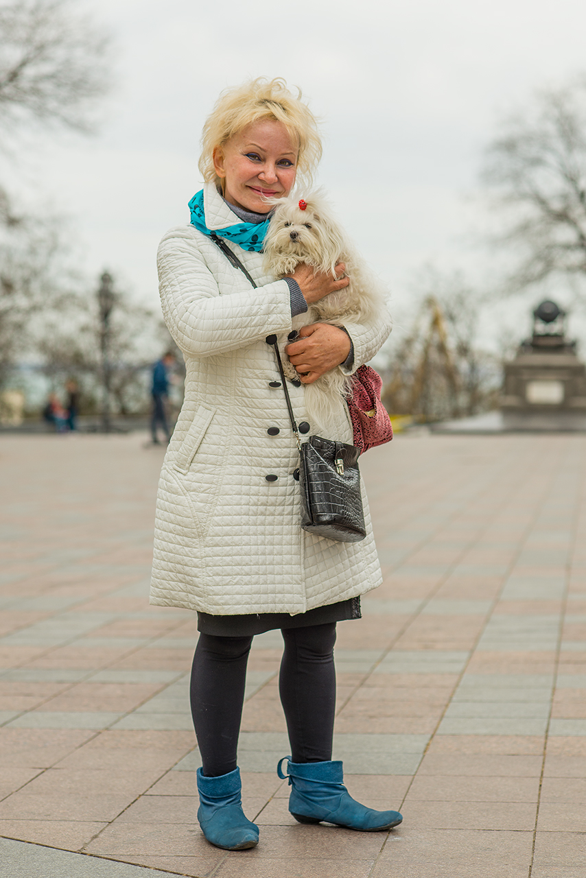   Dogs and accessories. Odessa, Ukraine.  