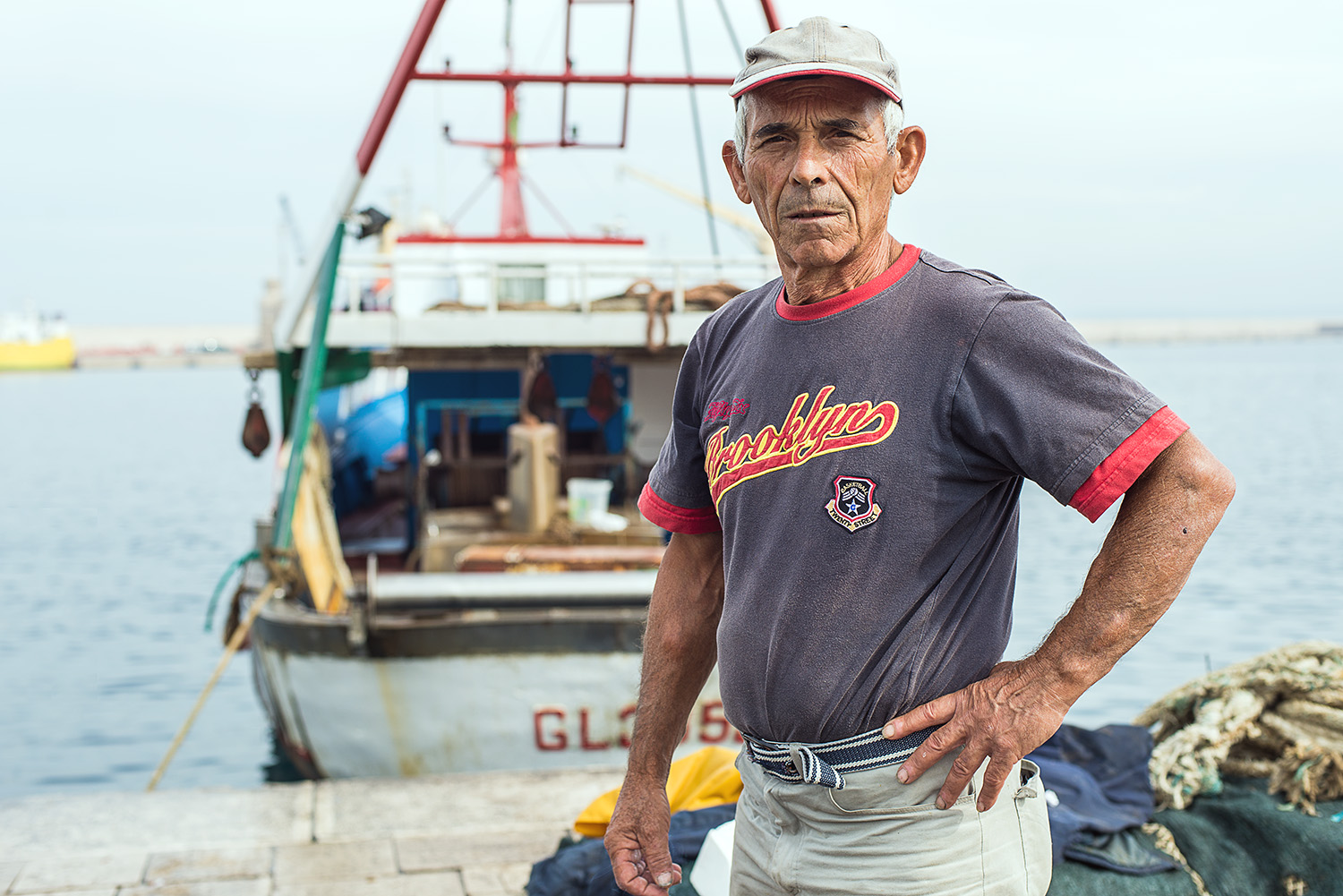   Fishermen from Gallipoli, Italy.  