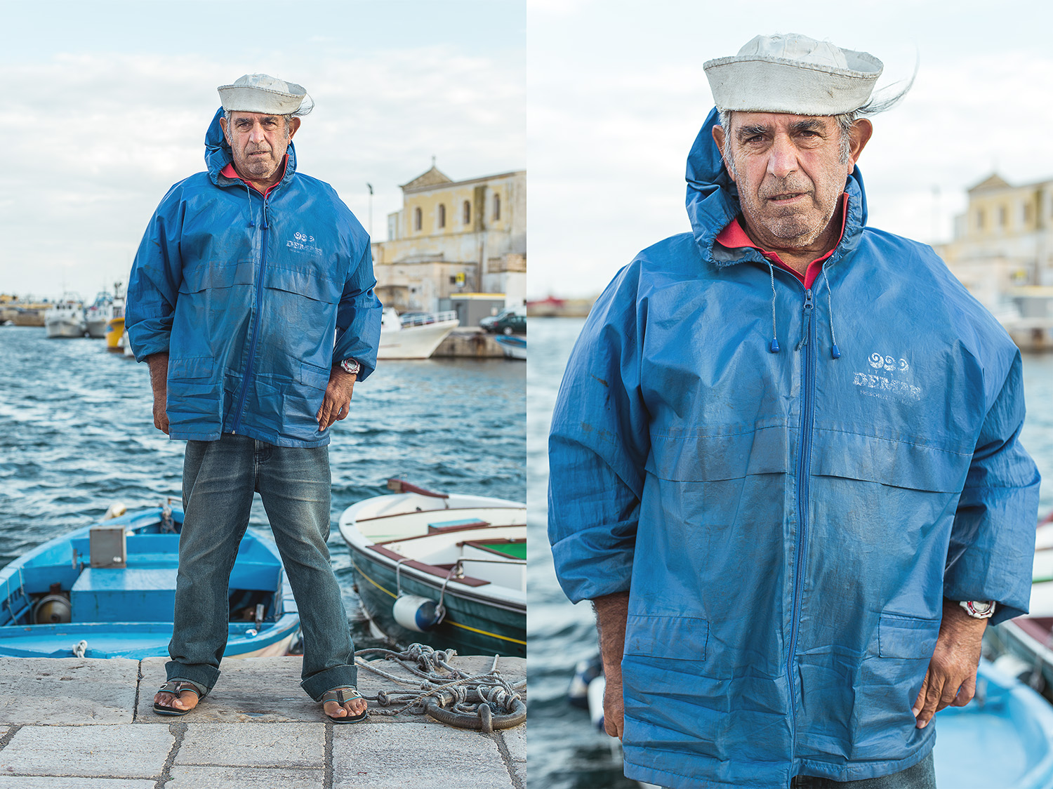   Fishermen from Gallipoli, Italy.  