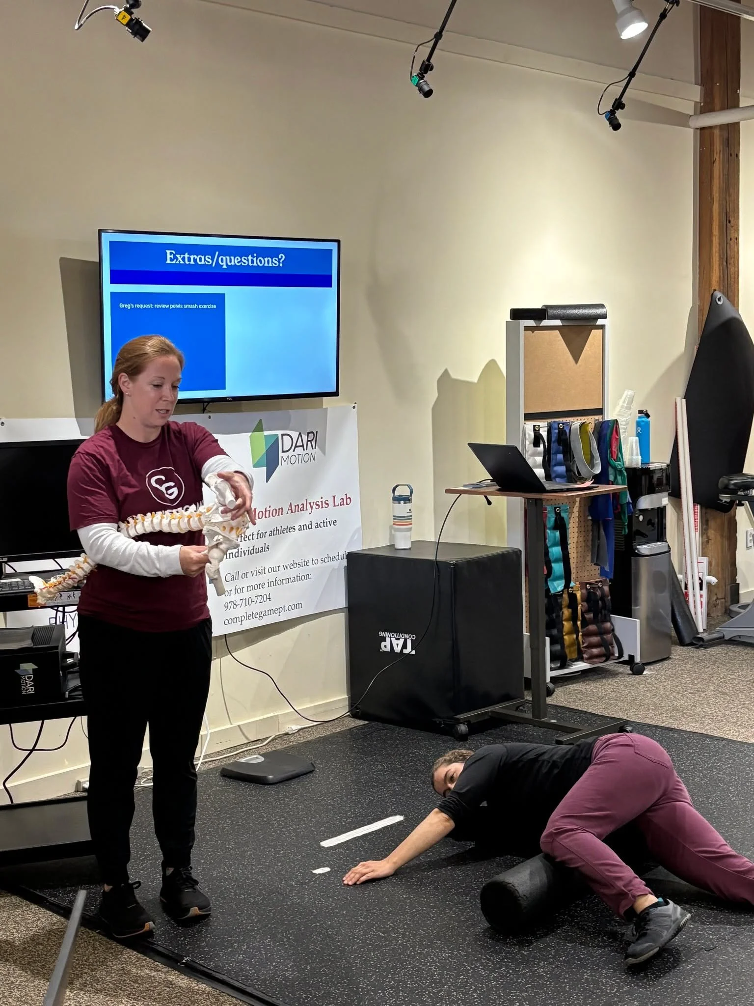 🌟 Lunch & Learn Recap! 🌟
This week our team hosted a staff Lunch and Learn focused on core and pelvic floor mechanics, breathing and bracing. 💪
Why does this matter? A strong core and healthy pelvic floor aren’t just about performance