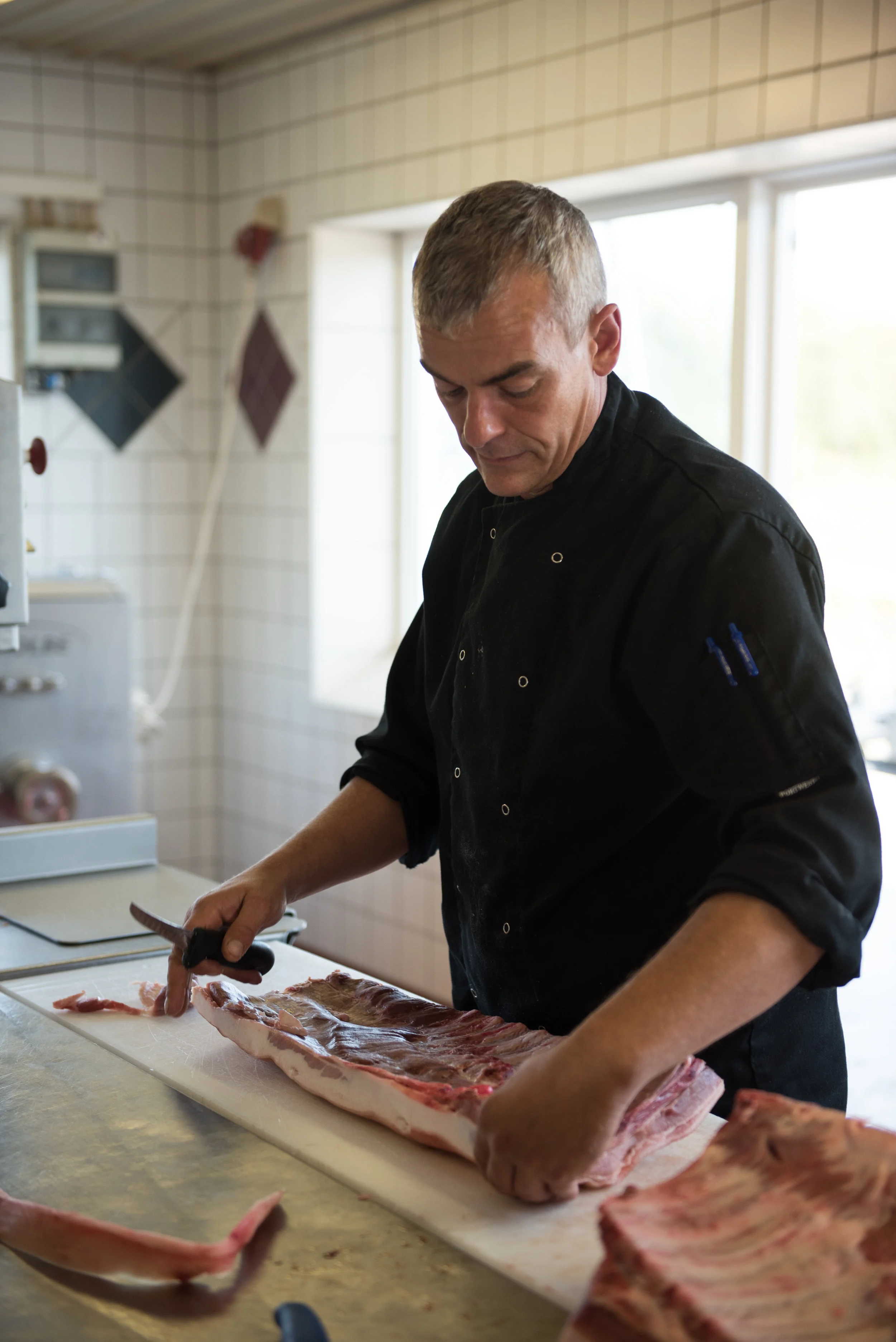 Butcher at Hallegaard Garbutik