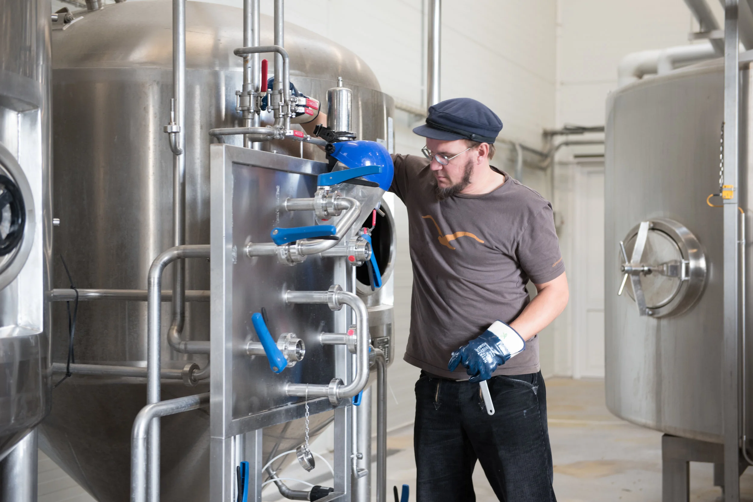 Jan Paul Brew Master at Svaneke Brughus