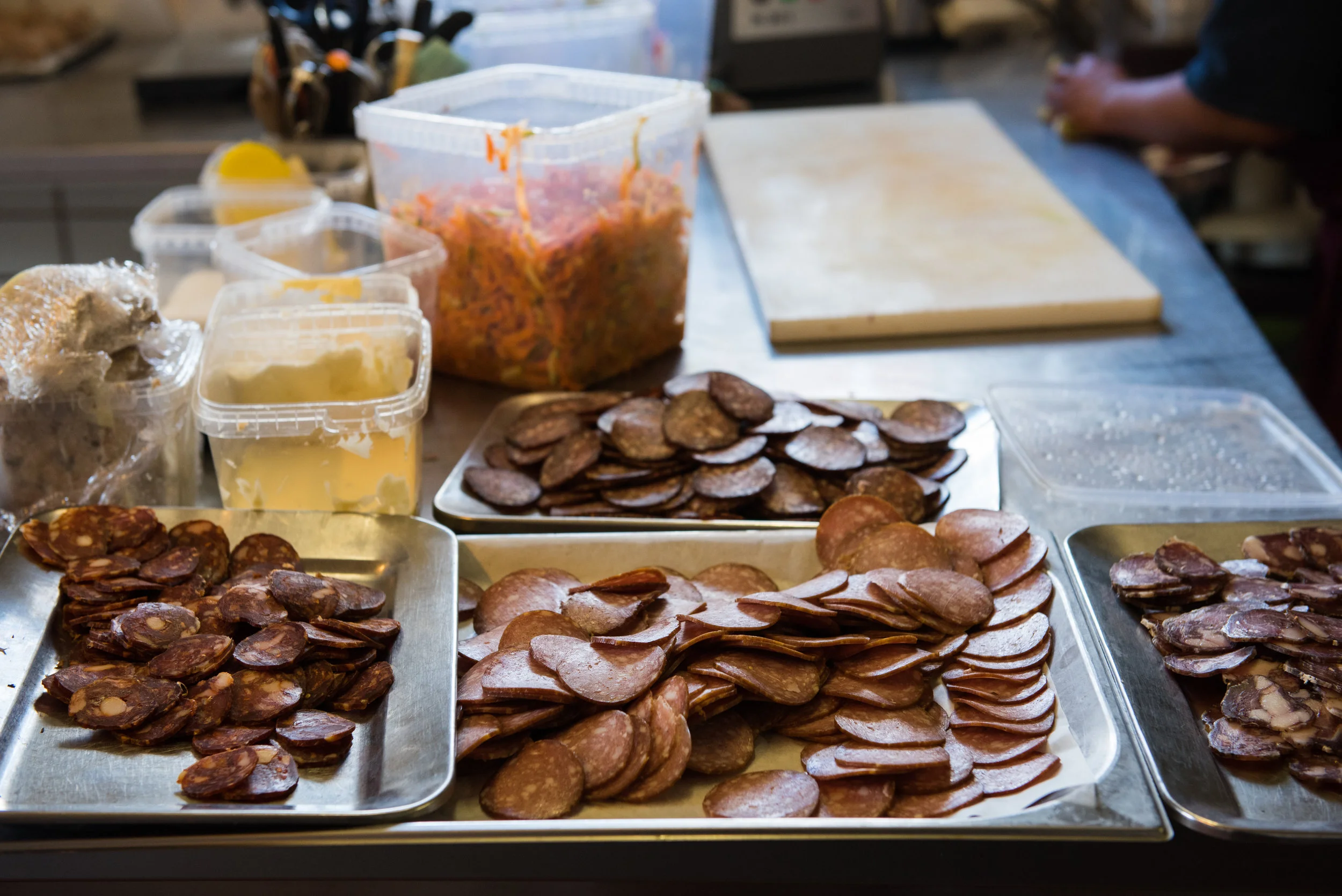 Tapas Preparation at Hallegaard Garbutik