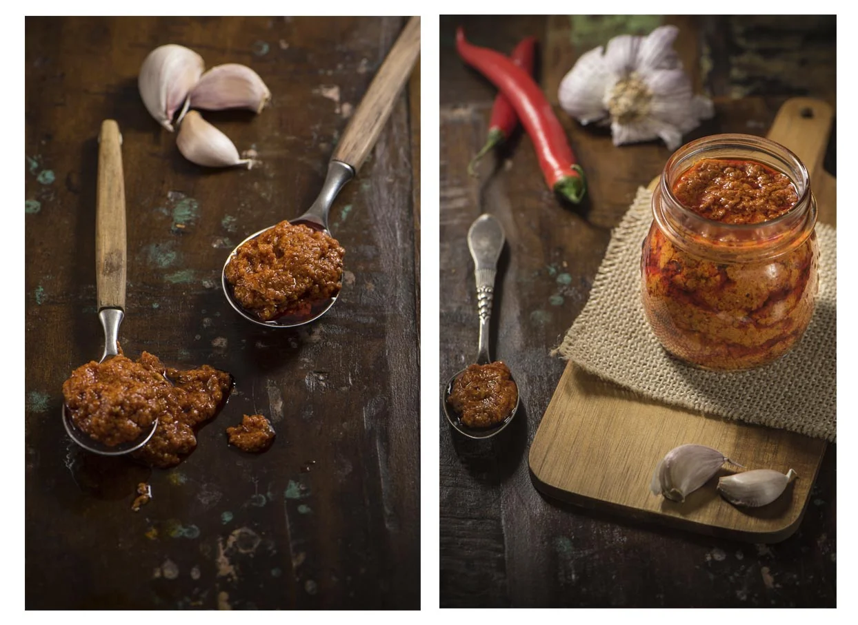 Harissa Paste Still Life 