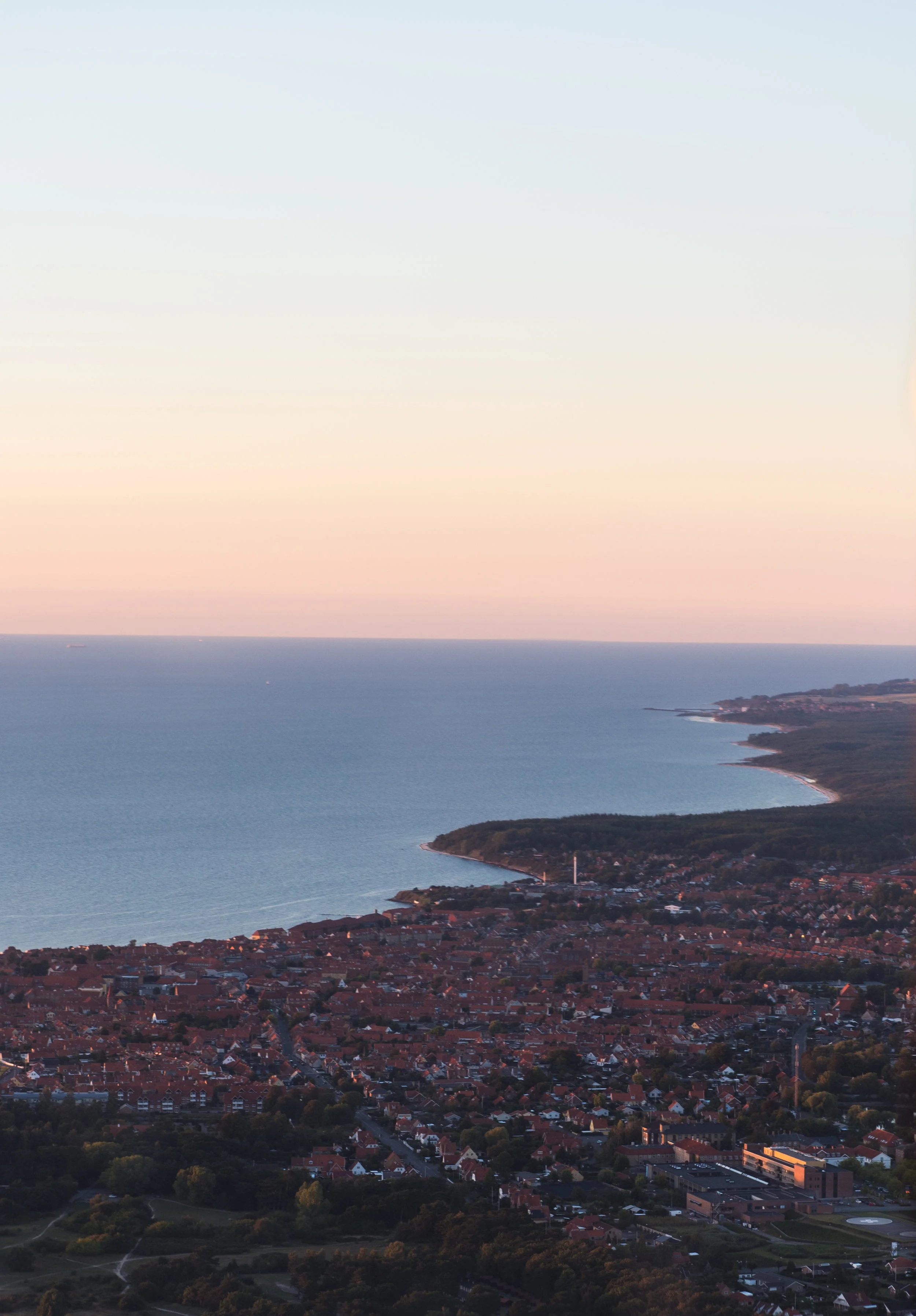 Bornholm Coast at Sunset