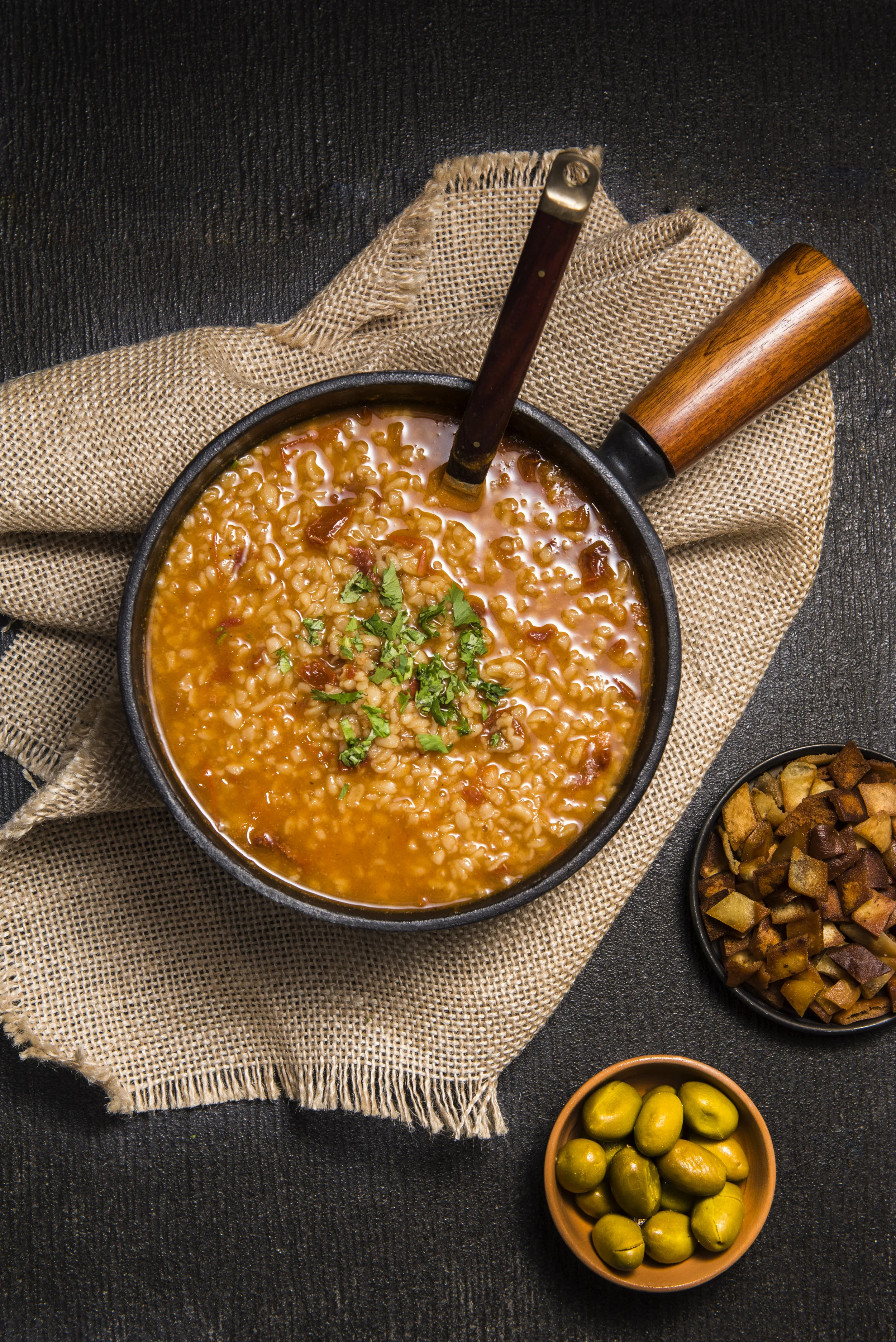 Freekeh Red Soup