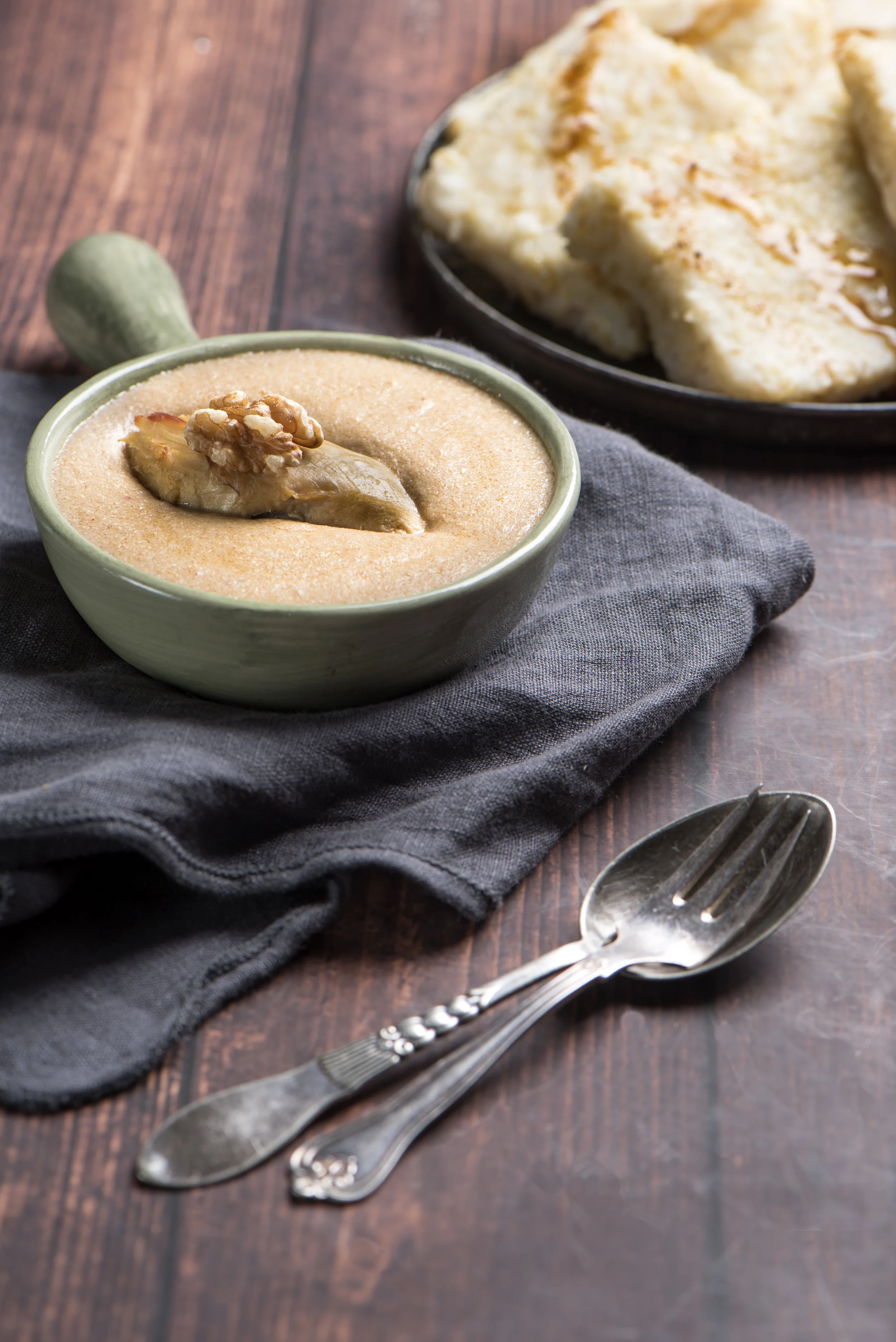 Ships W Pasta Circassian Millet Dumplings with Walnut Sauce