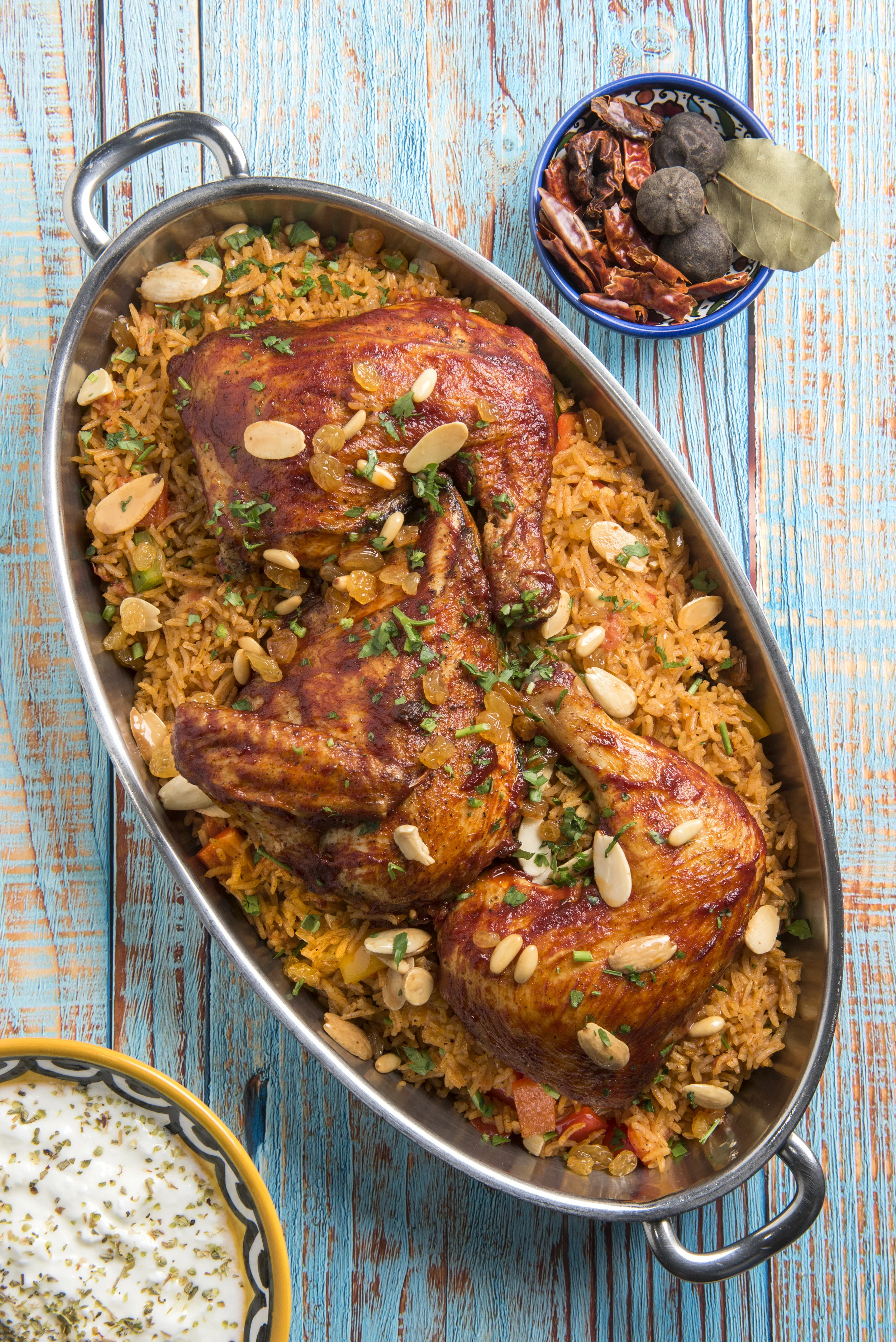 Kabsa Rice and Chicken