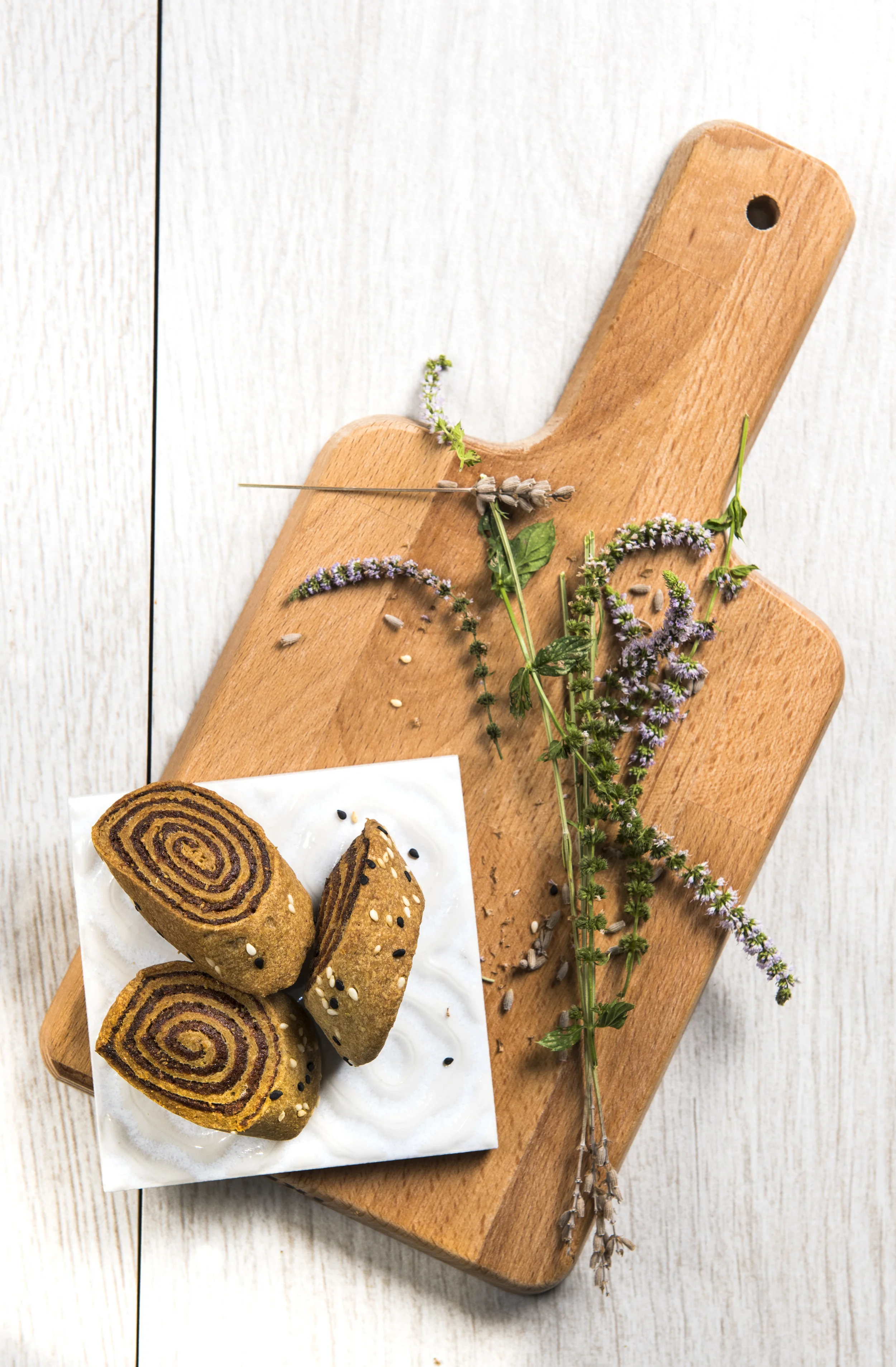 Makrouta Date Pin Wheel Cookies