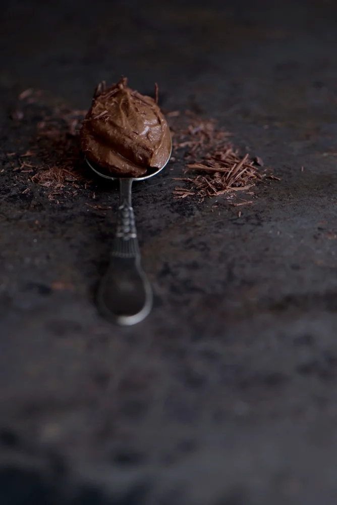 Chocolate Mousse in a Spoon