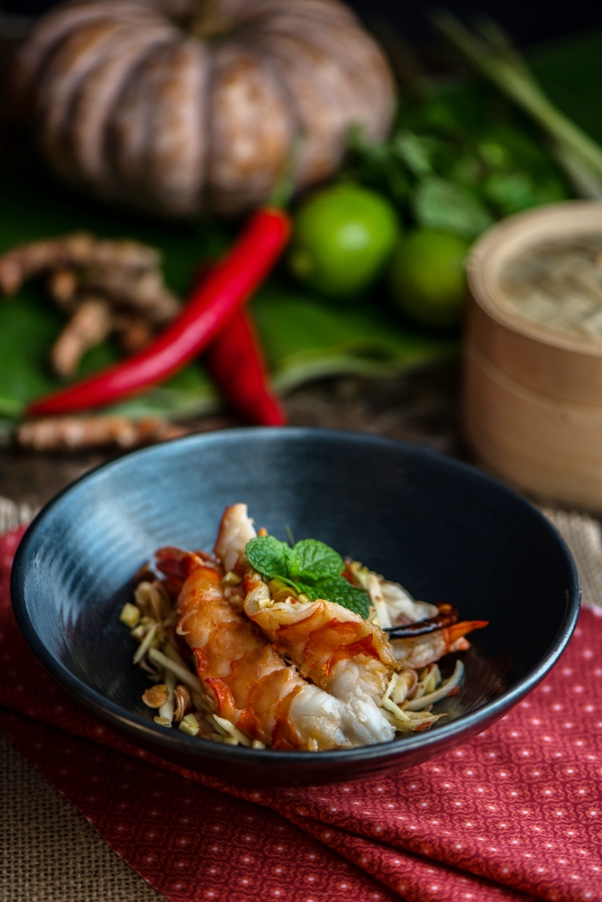 Thai King Prawn Noodle Salad