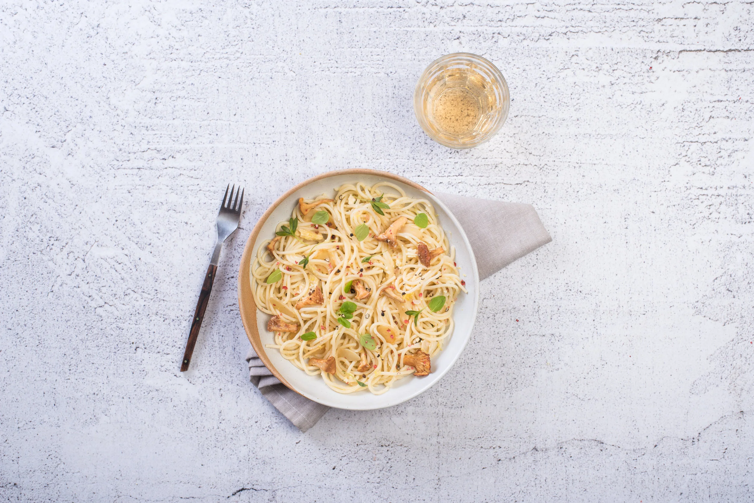 Stop Motion - Pasta with Girolles & Herbs