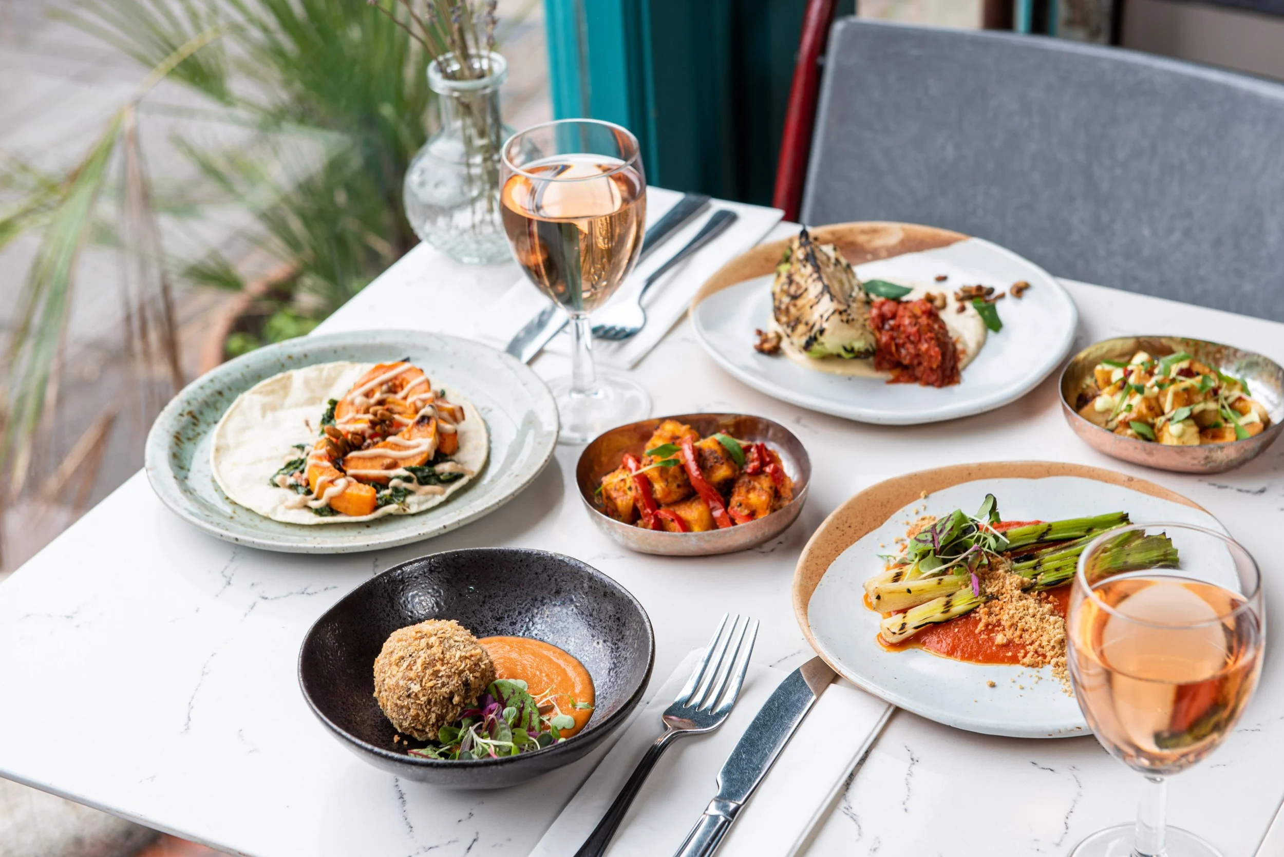 The Swing London Vegan Tasting Menu