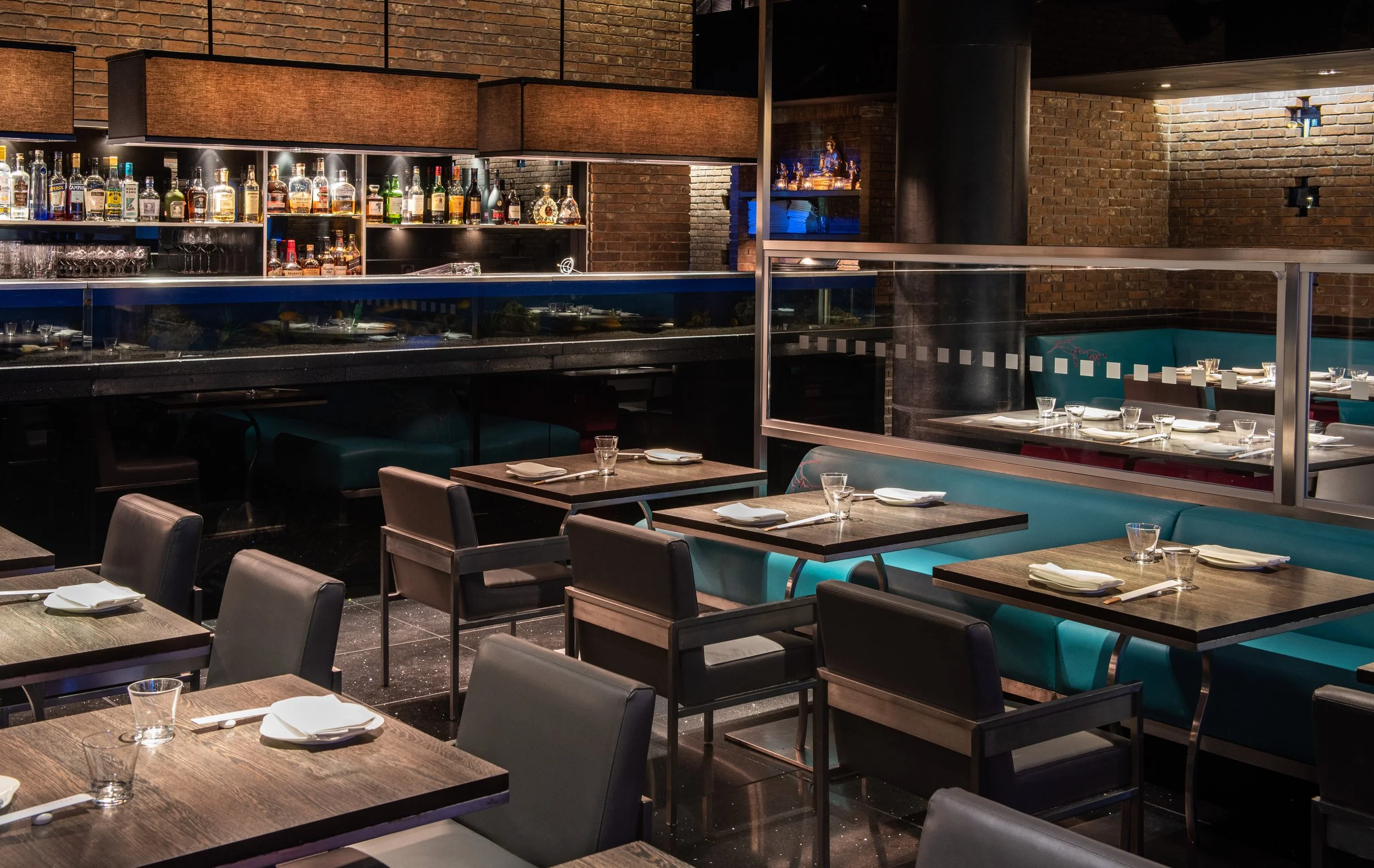 Yauatcha Soho Restaurant Interior