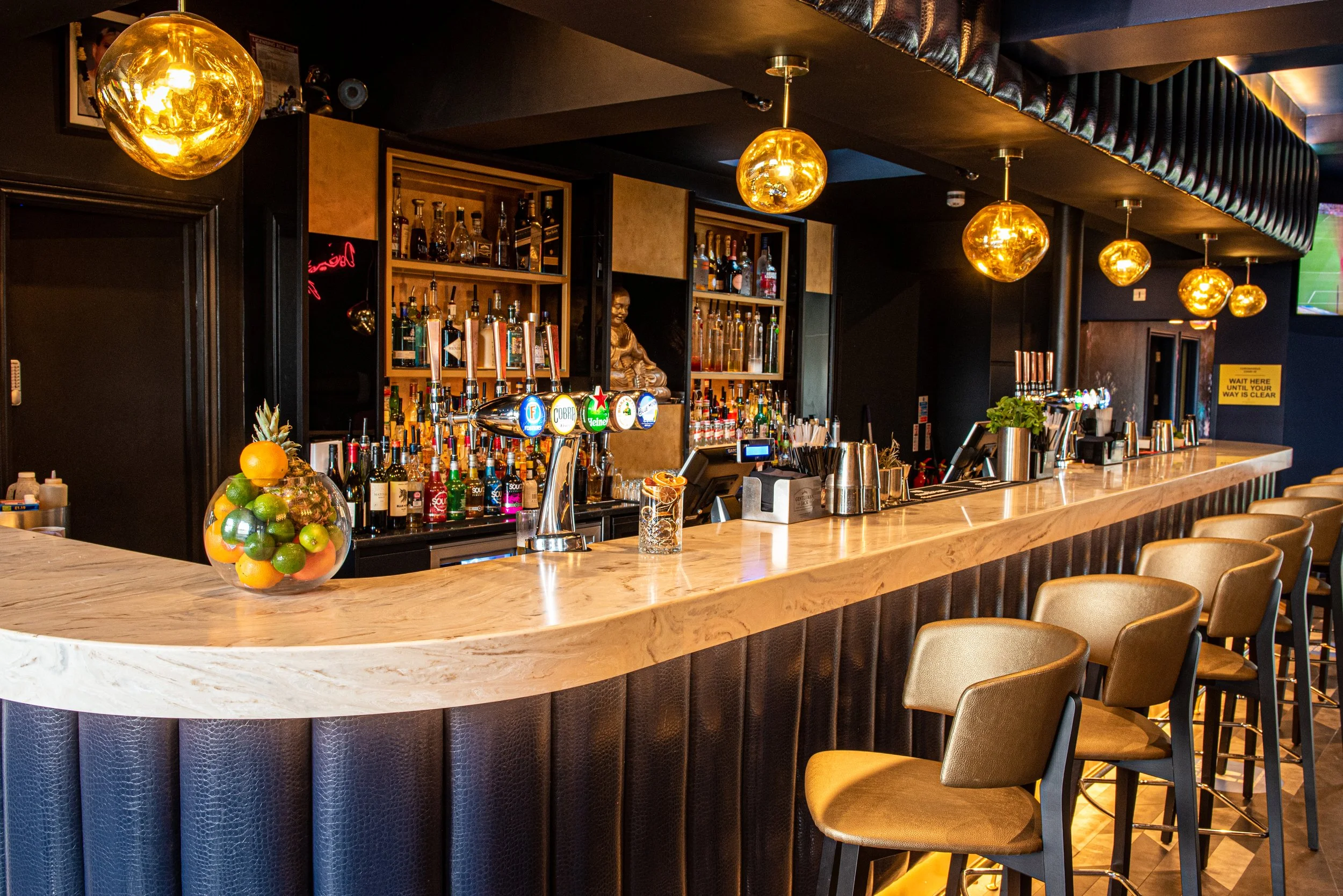 The Cardamom Club Bar Interior 