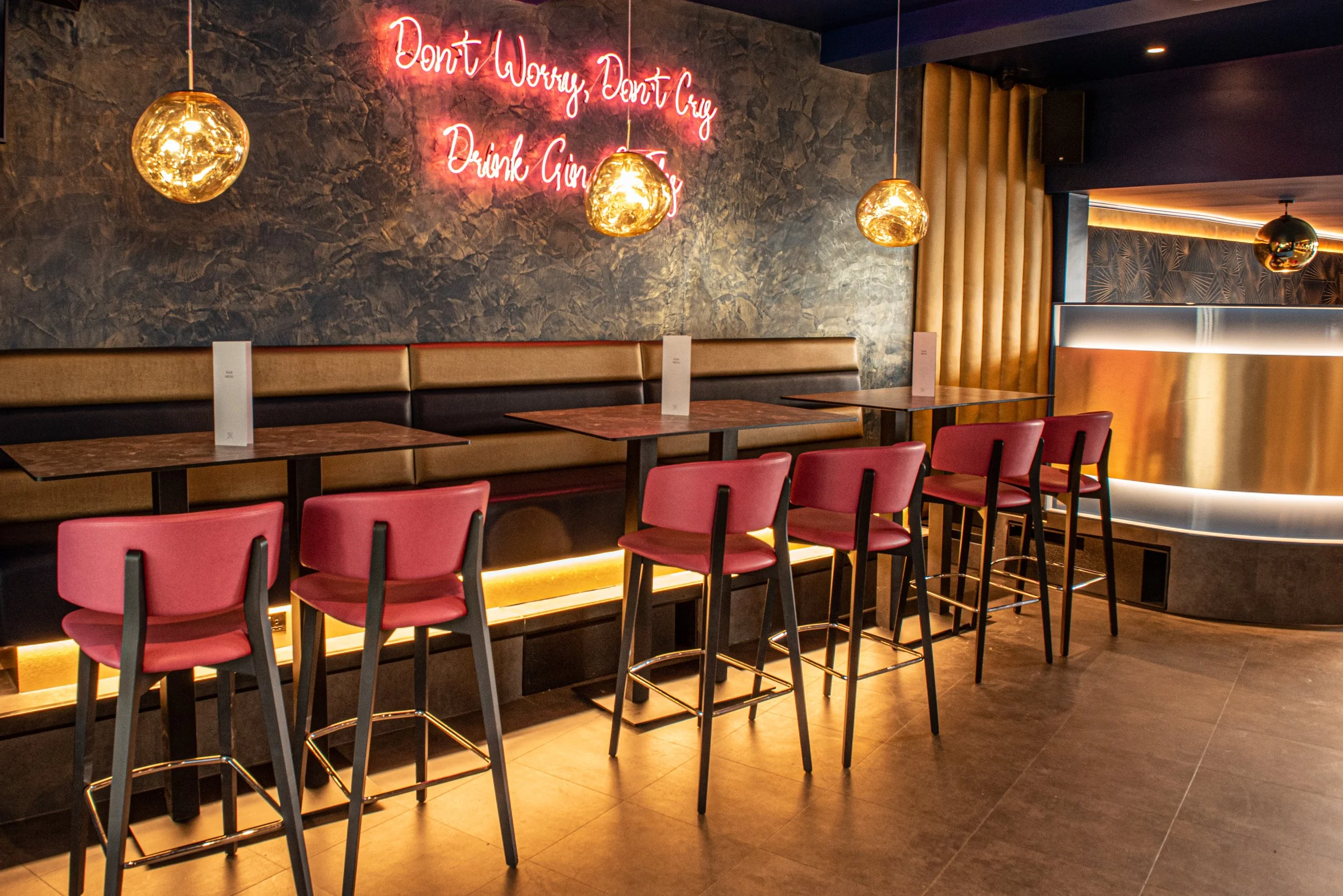 The Cardamom Club Bar Interior 