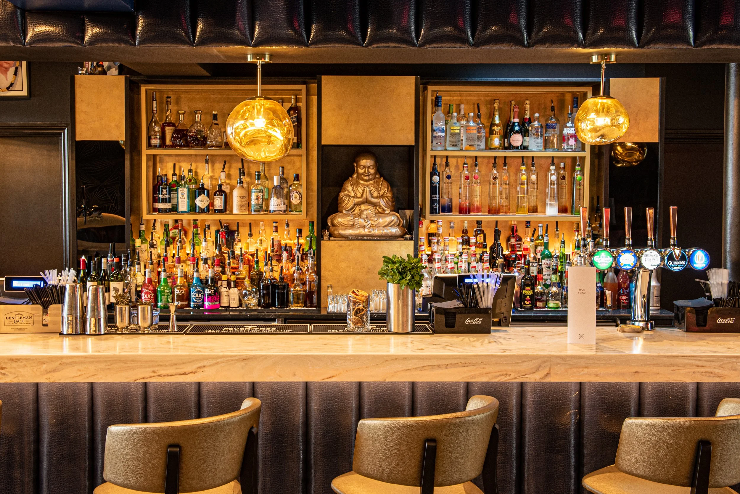 The Cardamom Club Bar Interior 