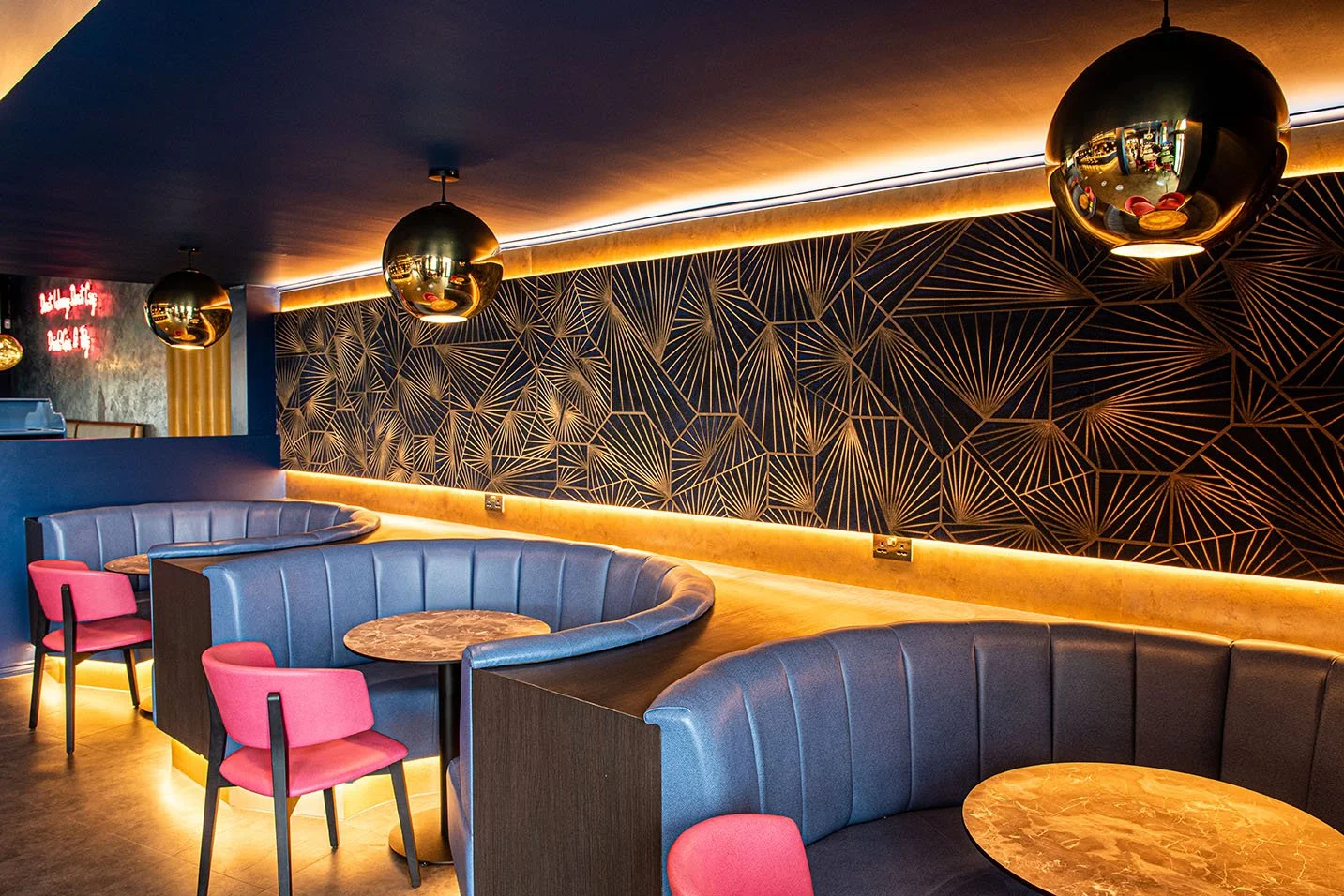 The Cardamom Club Bar Interior 