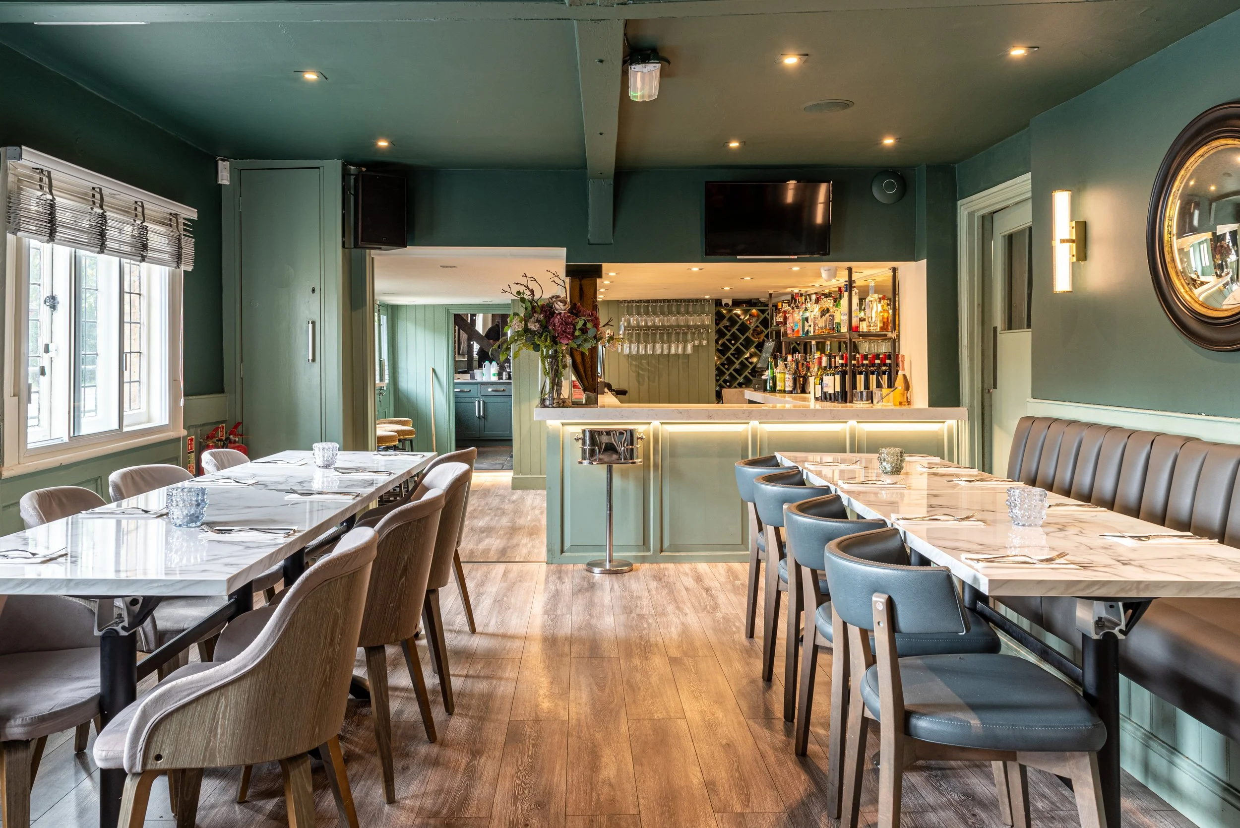 Molton's Dining Area and Bar