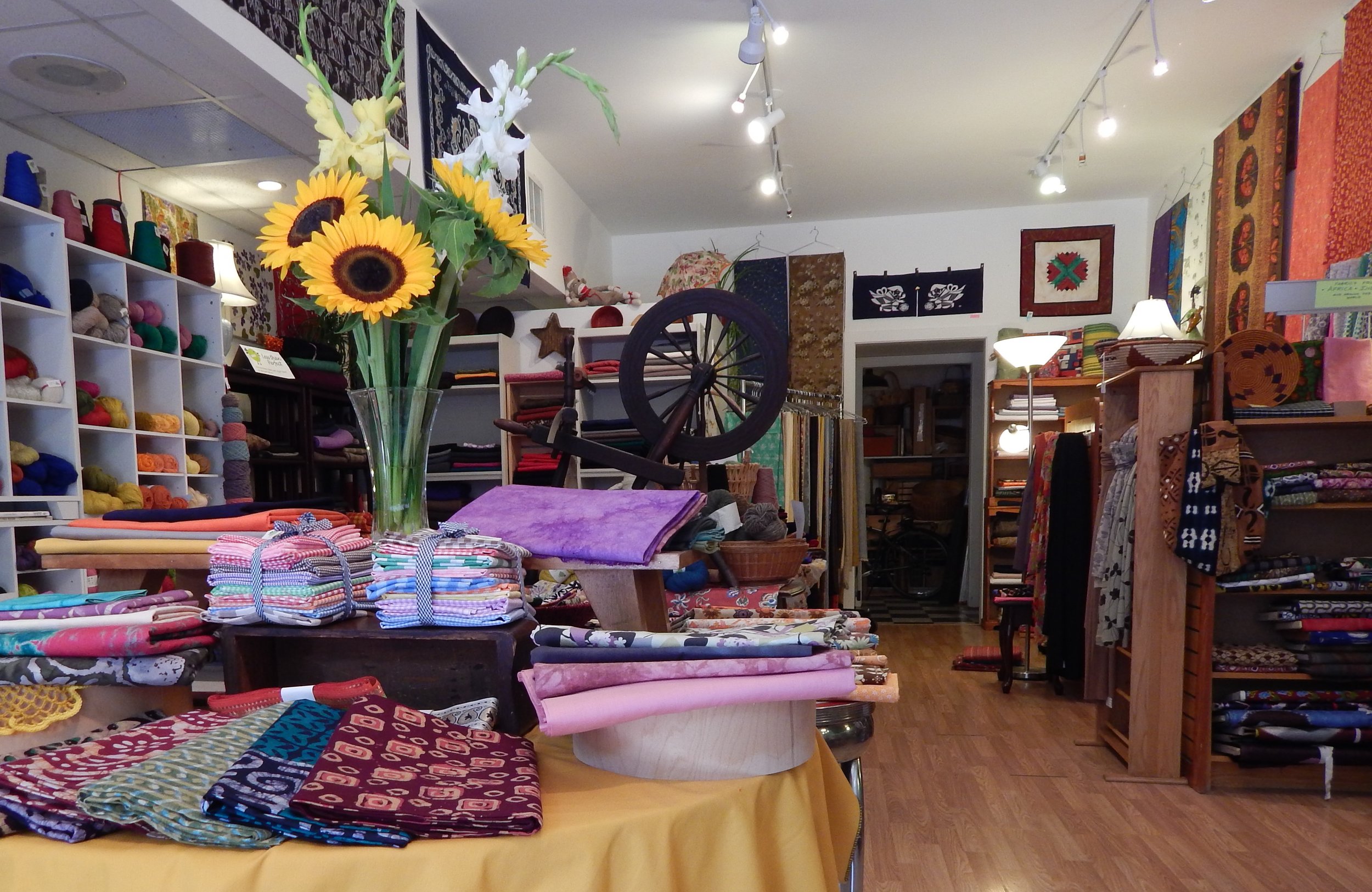 The interior of SewGreen Ithaca (Provided)