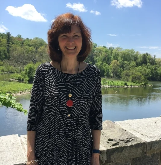 Susan at Beebe Lake. Picture: Susan Schattschneider.